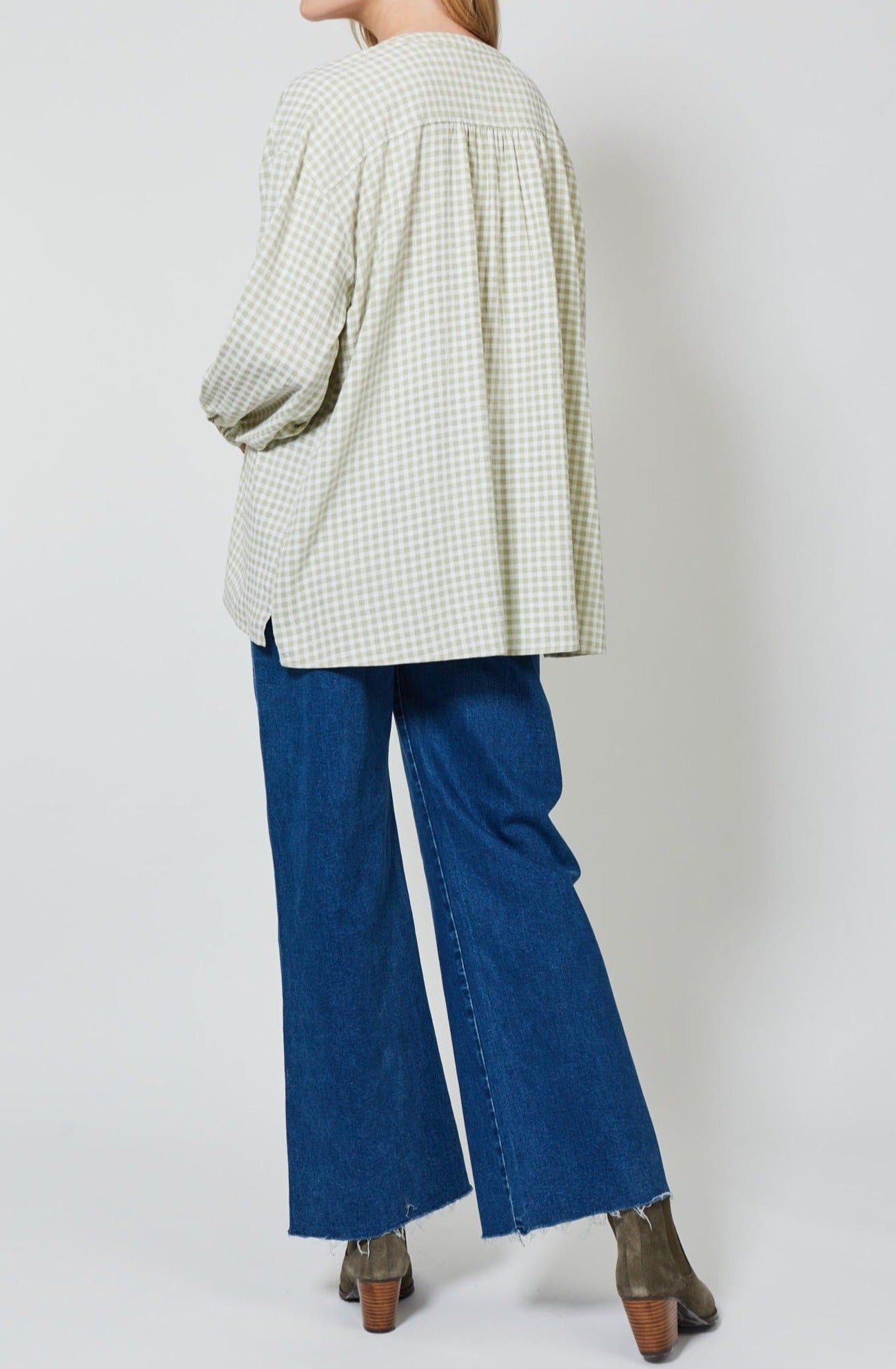Joni Blouse - Meadow - Isle of Mine Clothing - Top L/S