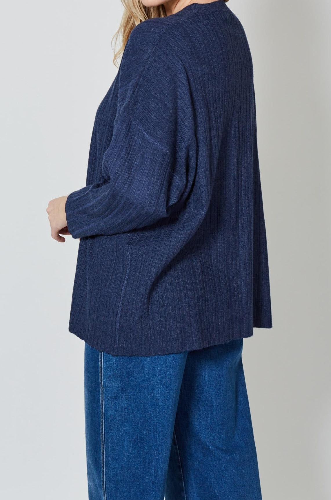 Ines Rib Jumper - Yale - Isle of Mine Clothing - Knit Jumper