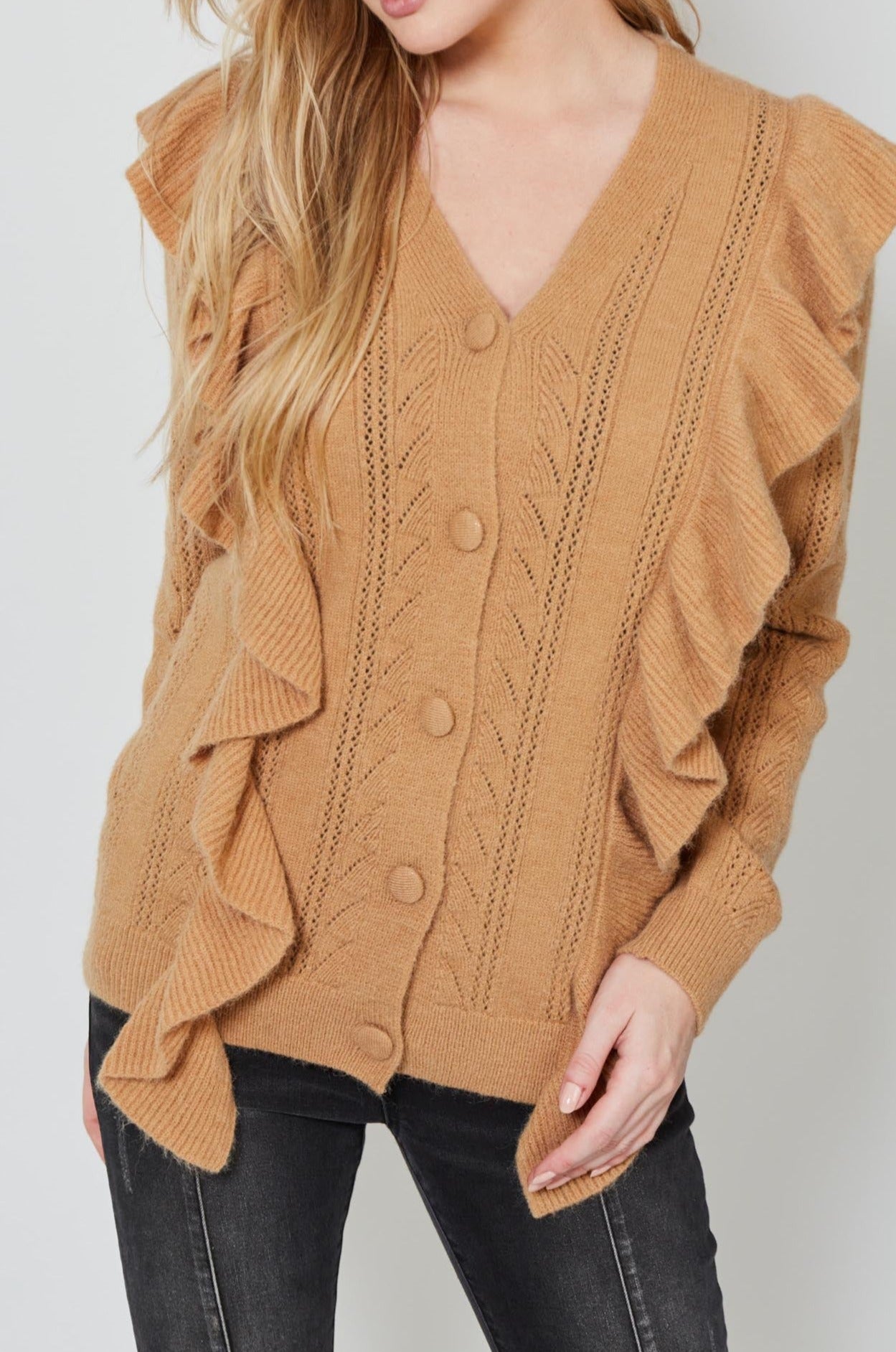 Cardigan caramel best sale