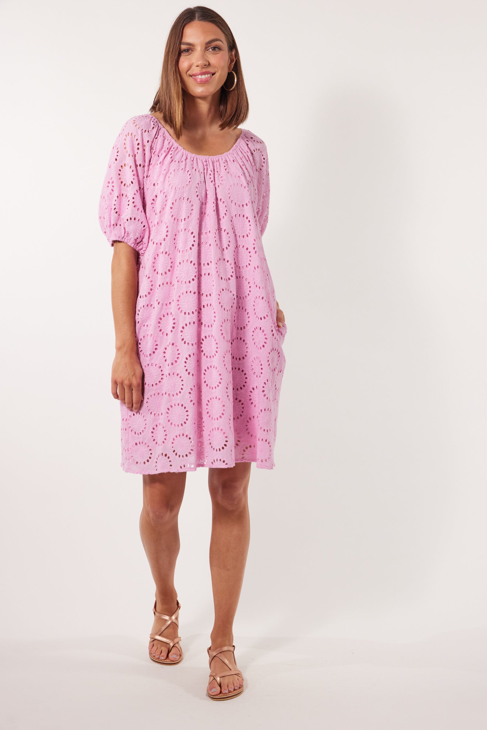 Parterre Dress - Peony - Isle of Mine Clothing - Dress Mid