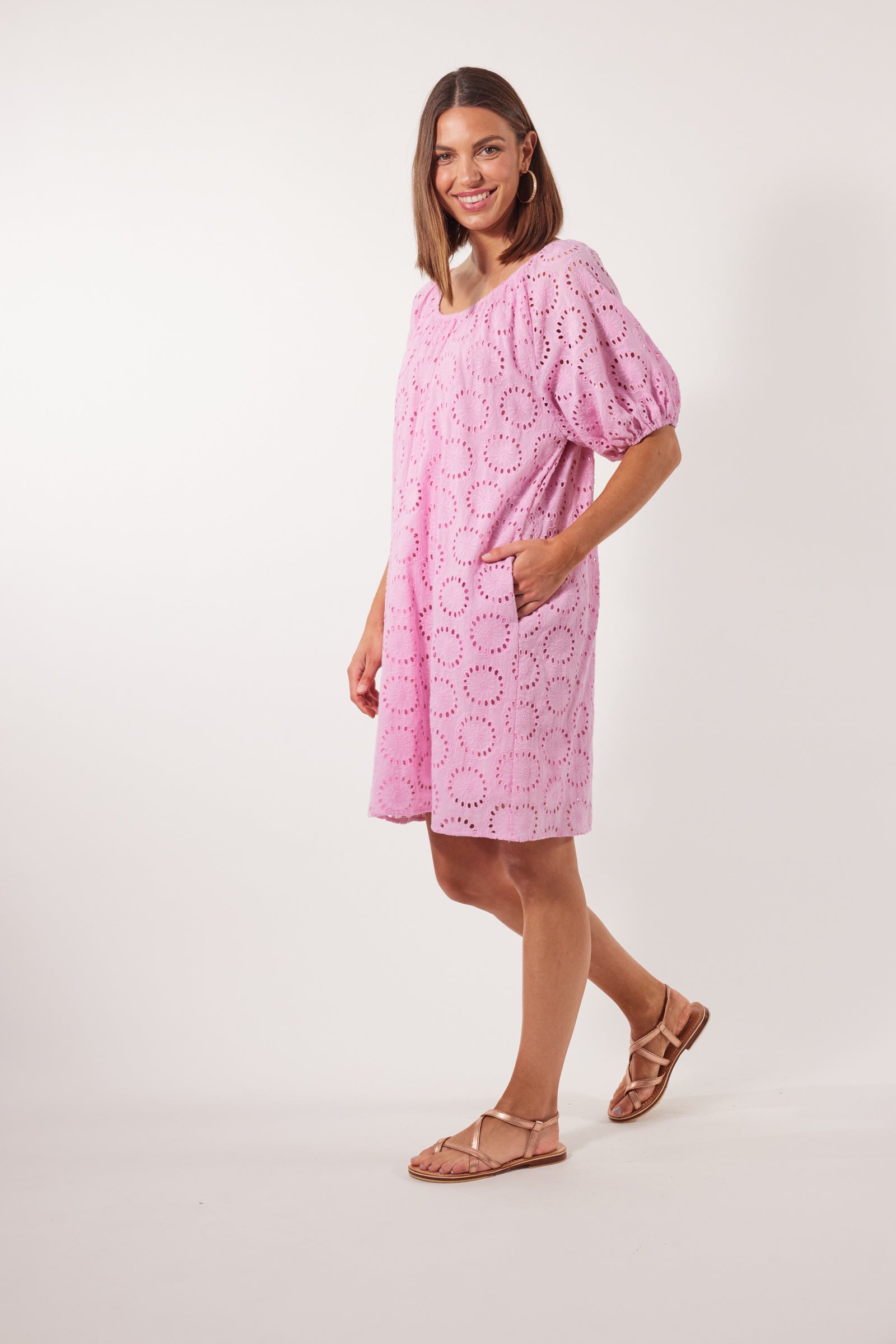 Parterre Dress - Peony - Isle of Mine Clothing - Dress Mid