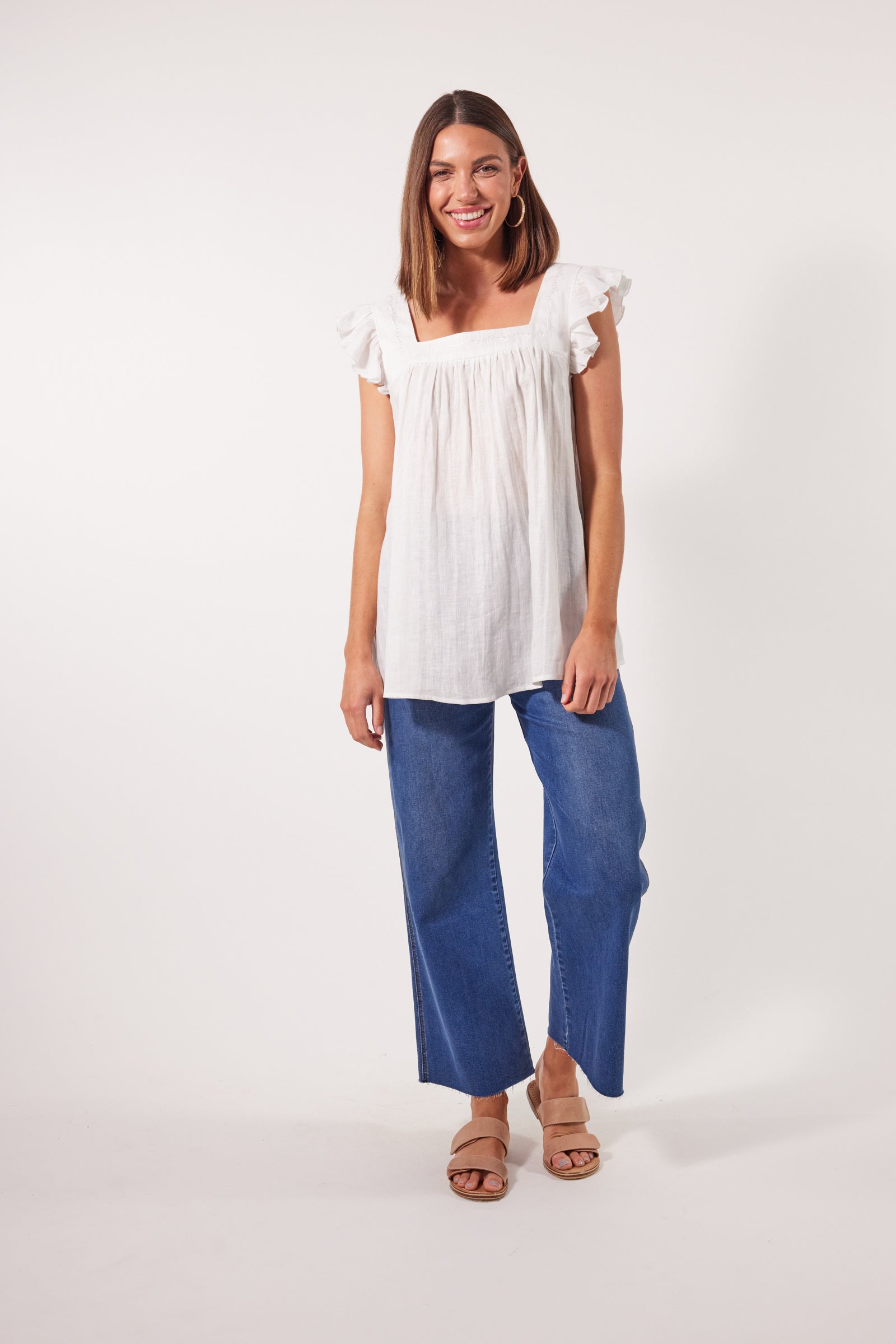 Gala Top - Lotus - Isle of Mine Clothing - Top Sleeveless Ramie