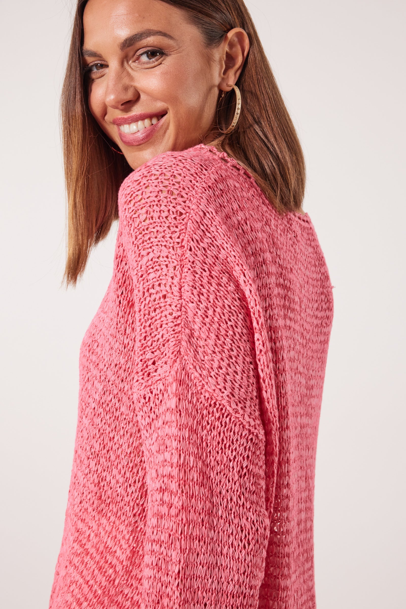 Marquee Jumper - Camelia - Isle of Mine Clothing - Knit Jumper One Size