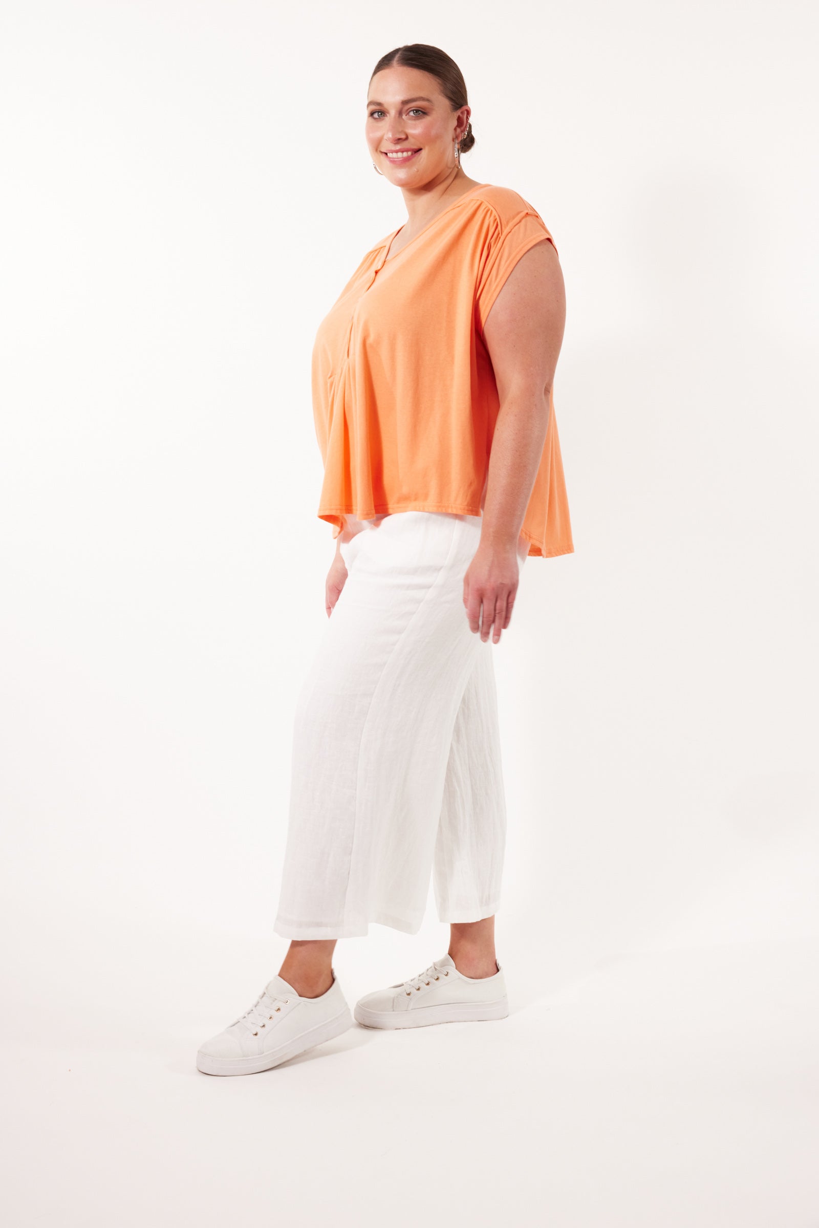 Tisane Tshirt - Sherbet - Isle of Mine Clothing - Top Tshirt S/S One Size