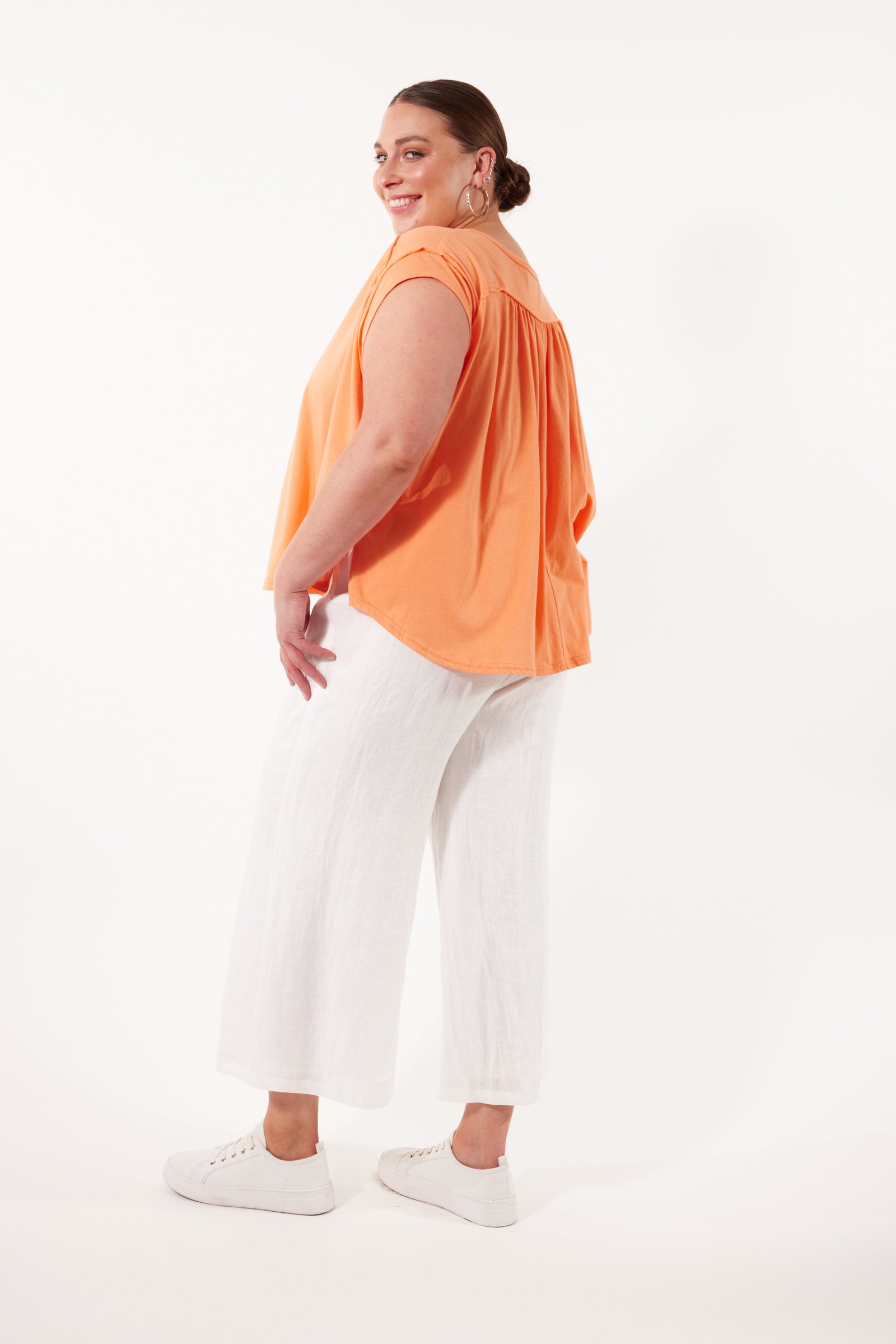 Tisane Tshirt - Sherbet - Isle of Mine Clothing - Top Tshirt S/S One Size