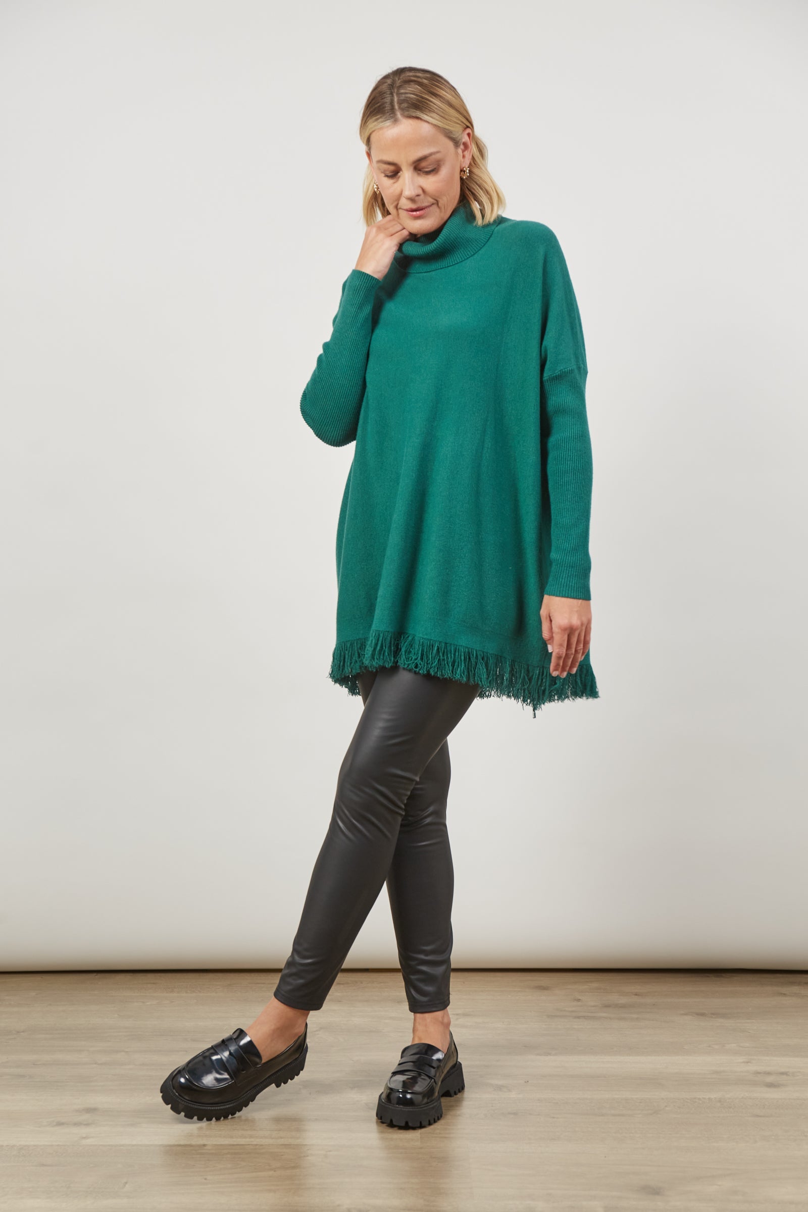 Horizon Jumper - Hunter - Isle of Mine Clothing - Knit Jumper One Size