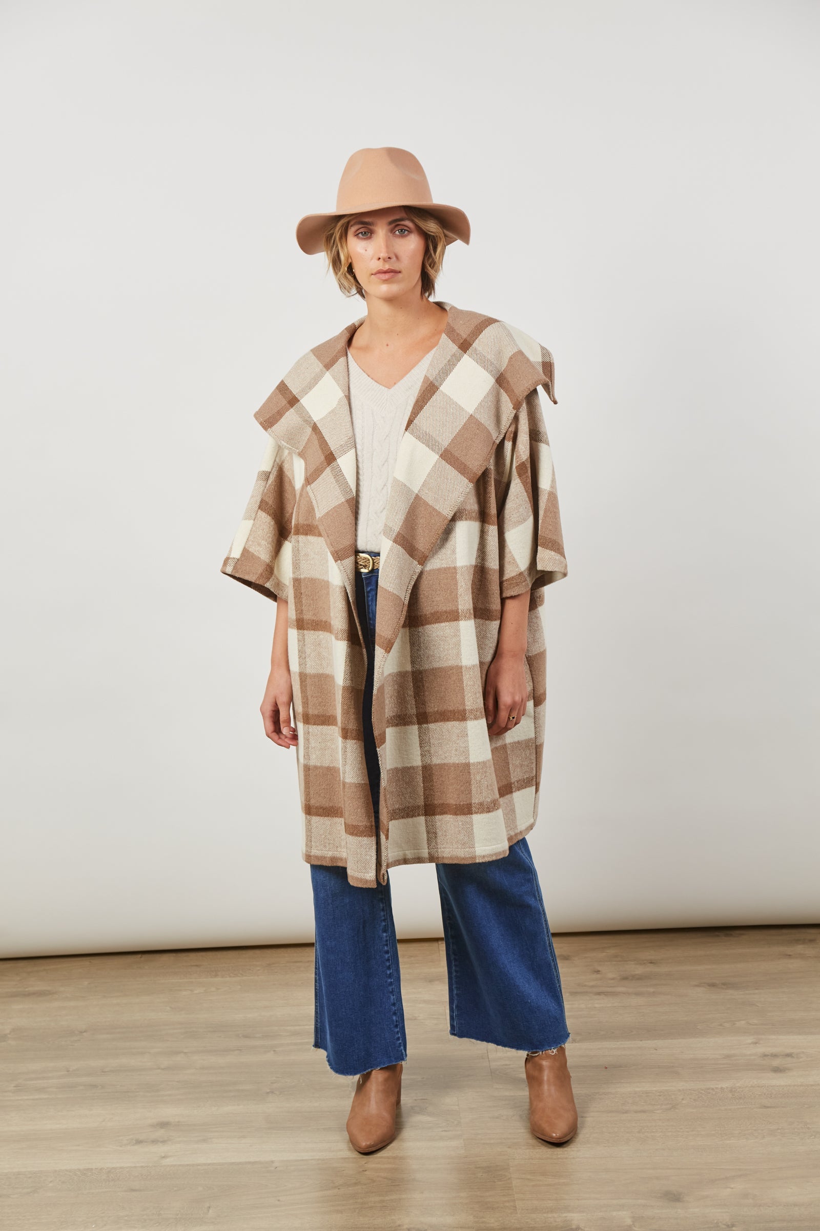 Cityscape Jacket - Latte - Isle of Mine Clothing - Jacket