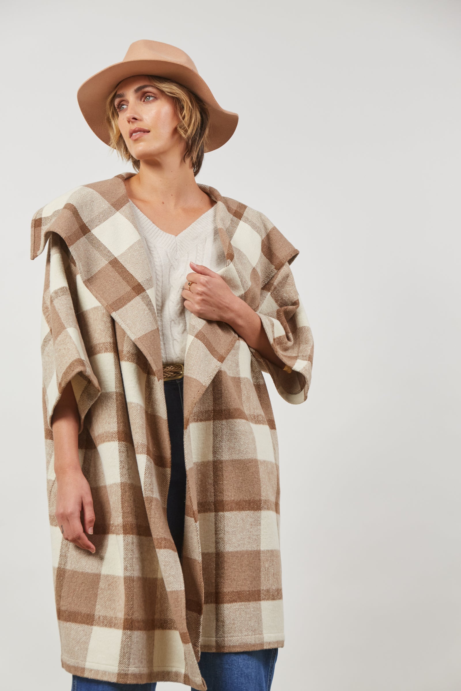 Cityscape Jacket - Latte - Isle of Mine Clothing - Jacket