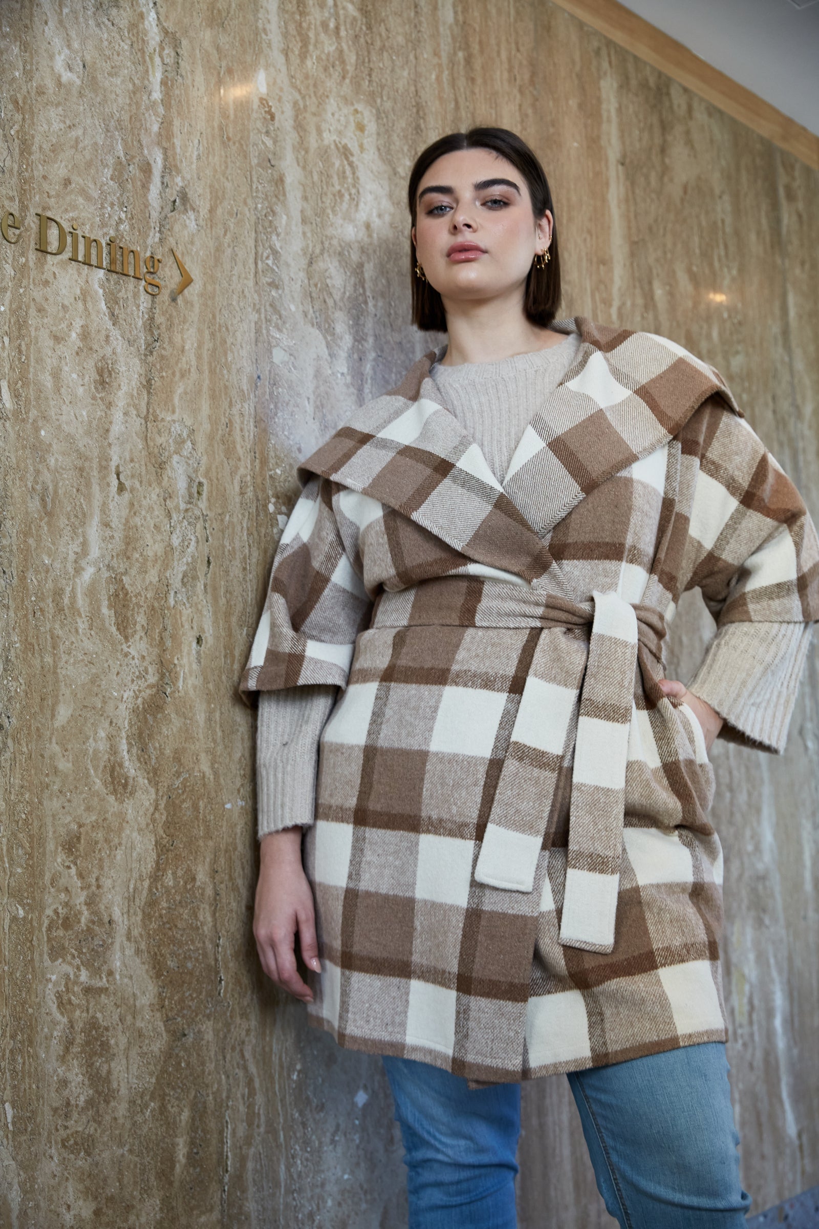 Cityscape Jacket - Latte - Isle of Mine Clothing - Jacket