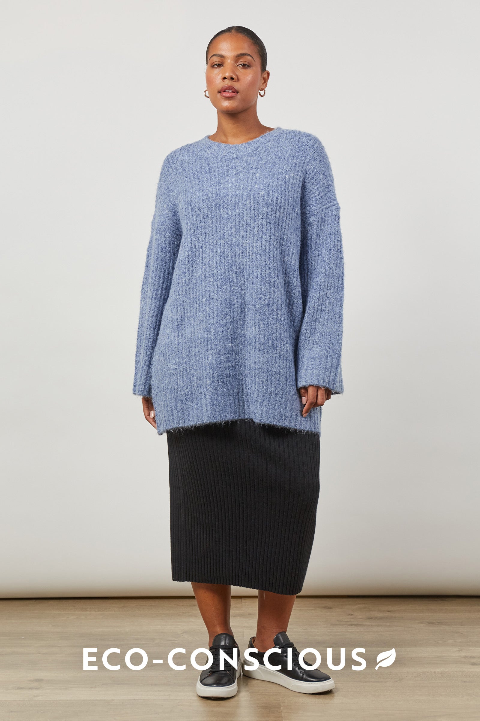 Avenue Oversize Jumper - Nevada - Isle of Mine Clothing - Knit Jumper One Size