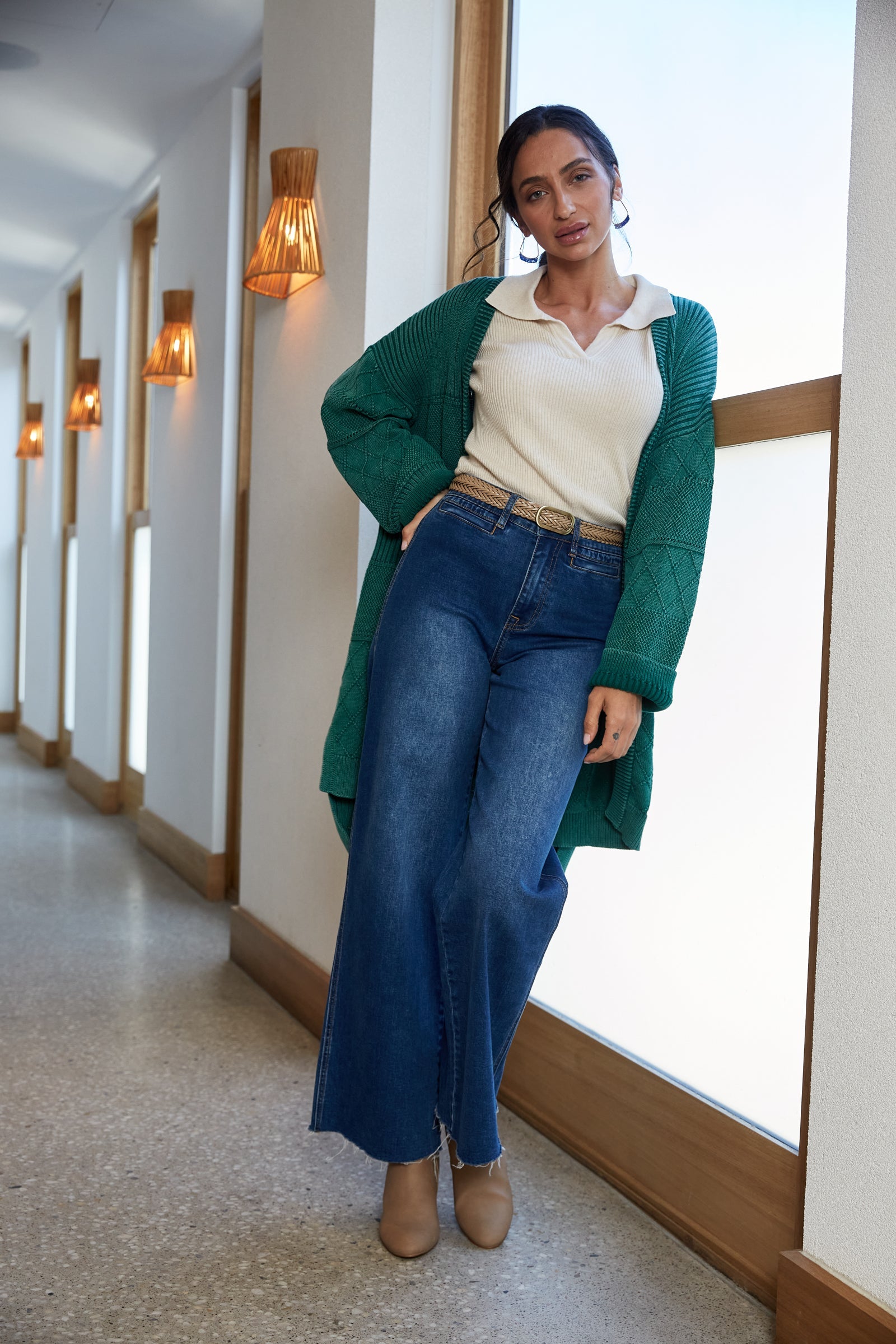 Cosmo Knit Top - Creme - Isle of Mine Clothing - Knit Top L/S
