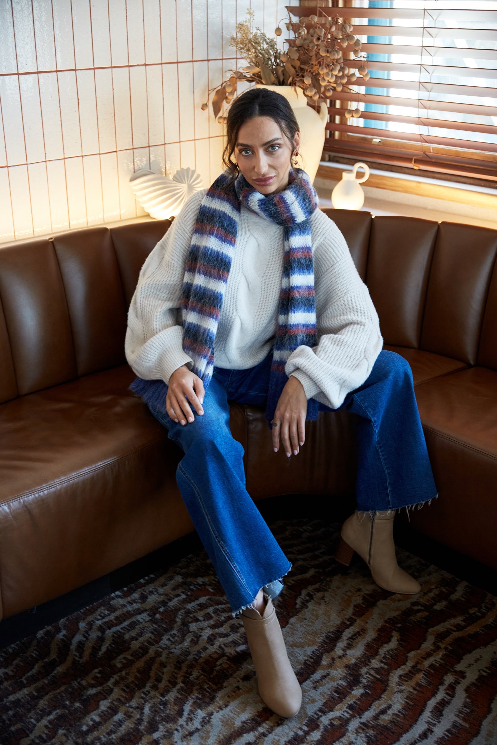 Renew Jumper - Creme - Isle of Mine Clothing - Knit Jumper