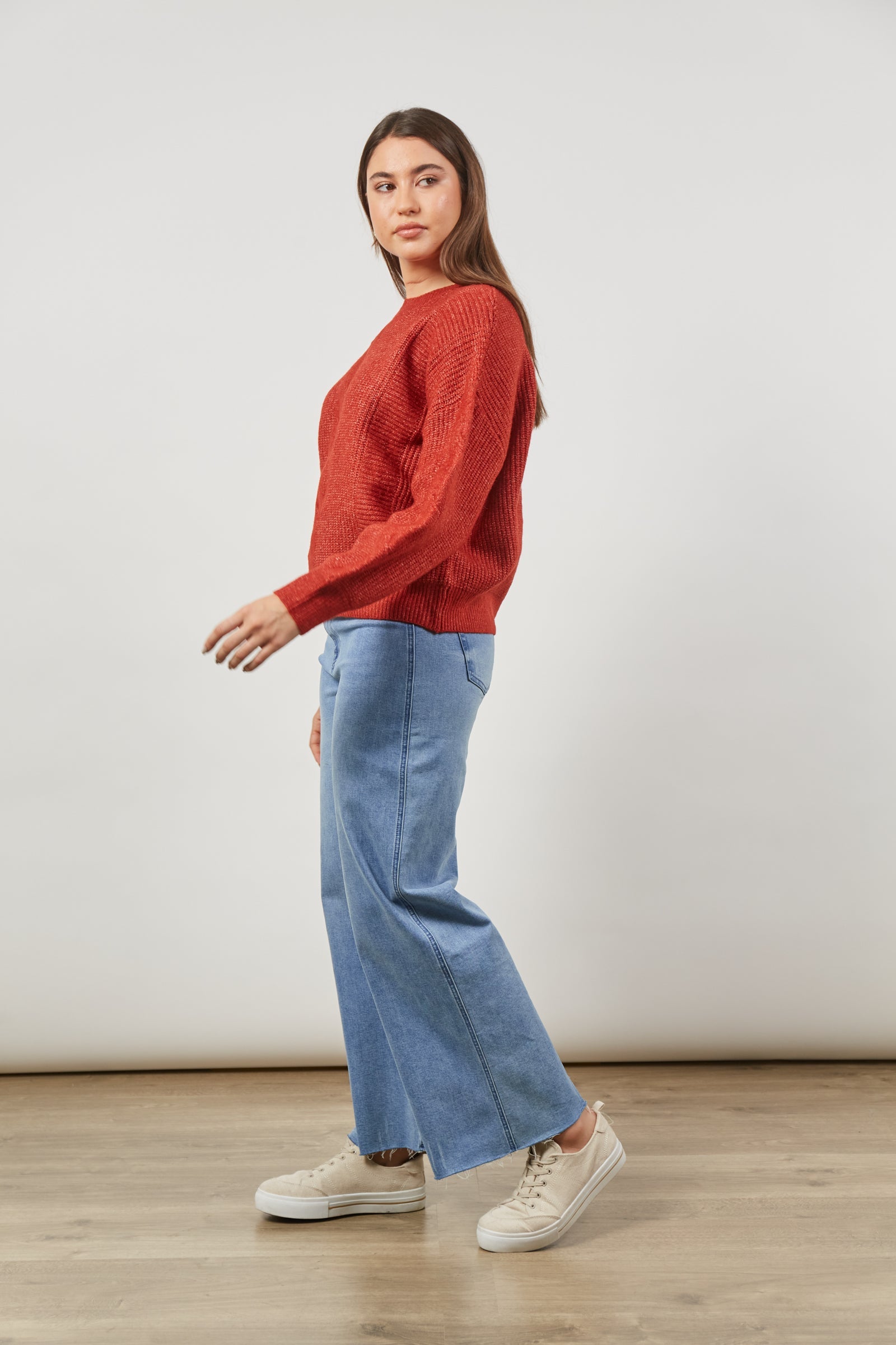 Renew Jumper - Picante - Isle of Mine Clothing - Knit Jumper
