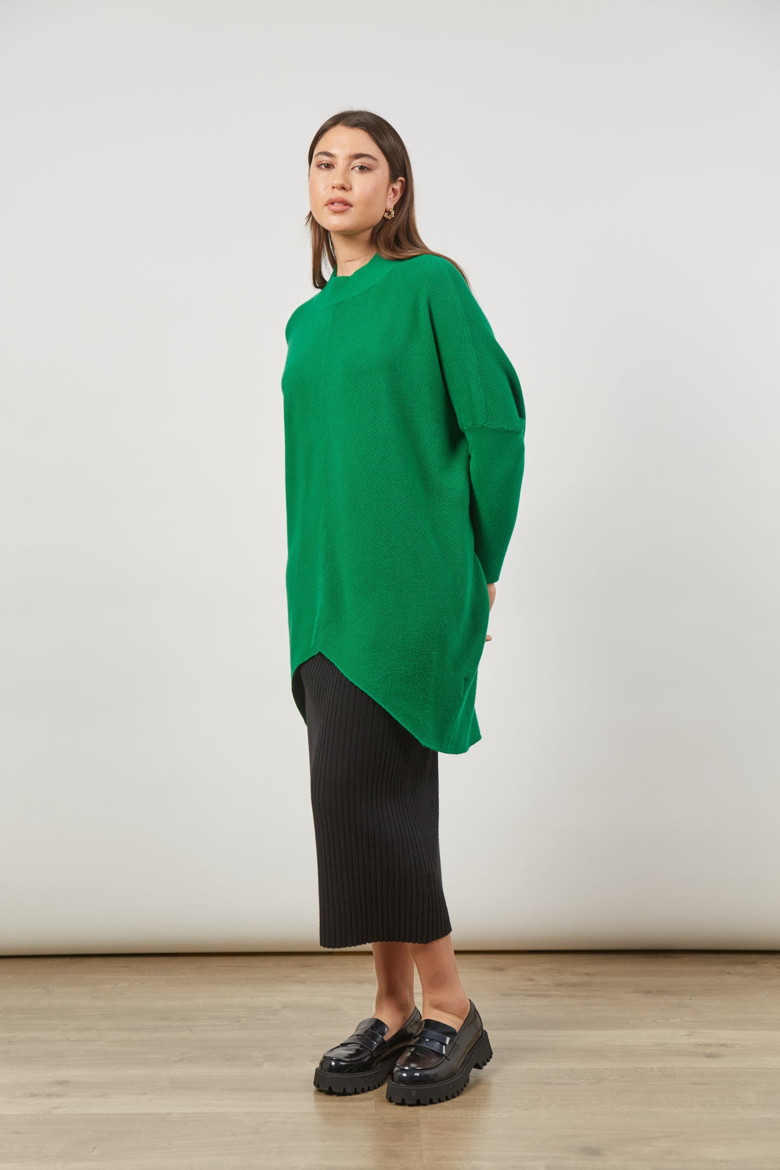 Cosmo Relax Jumper - Meadow - Isle of Mine Clothing - Knit Jumper One Size