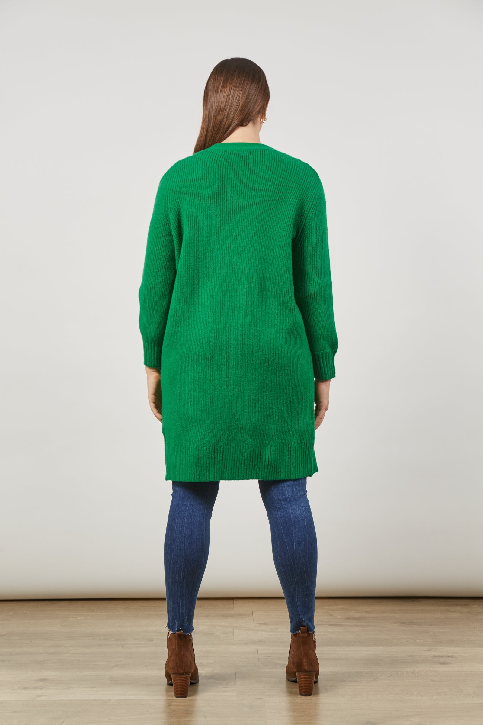 Renew Cardigan - Meadow - Isle of Mine Clothing - Knit Cardigan Long