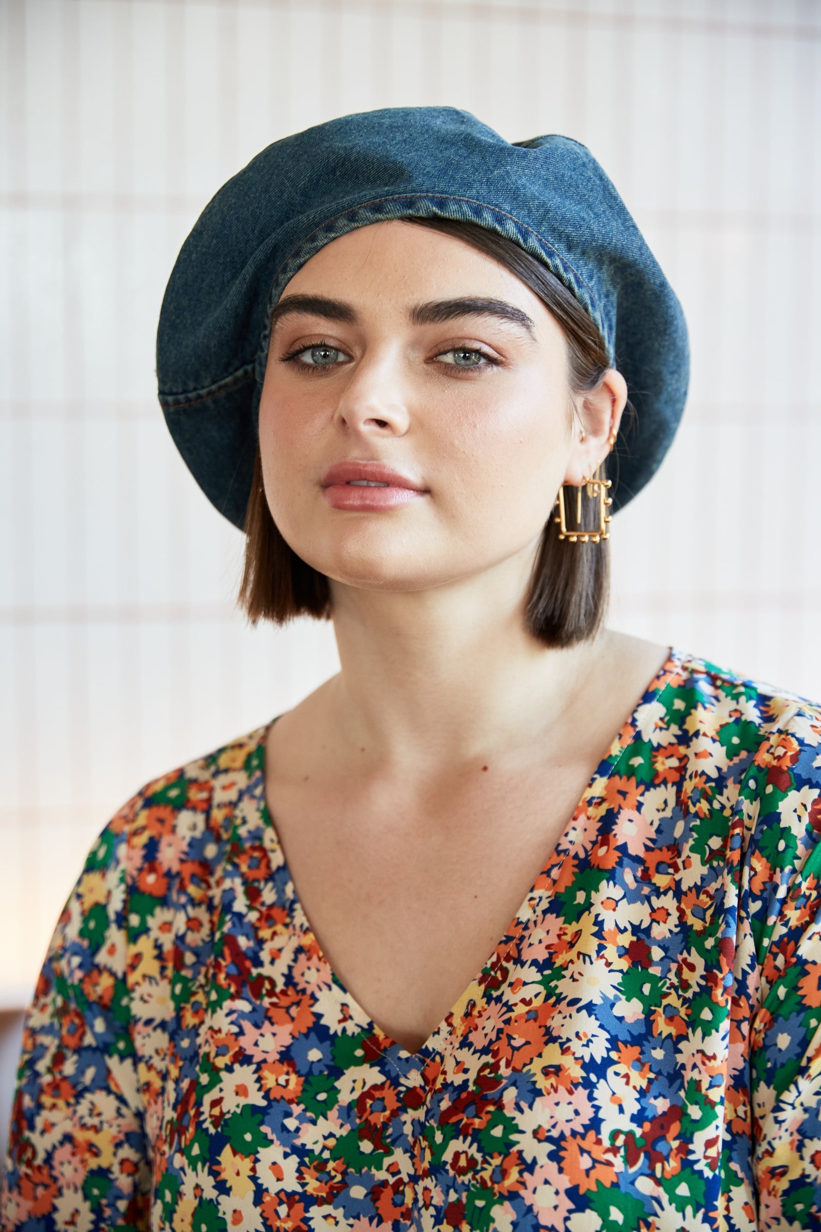Urban Beret - Denim - Isle of Mine Hat