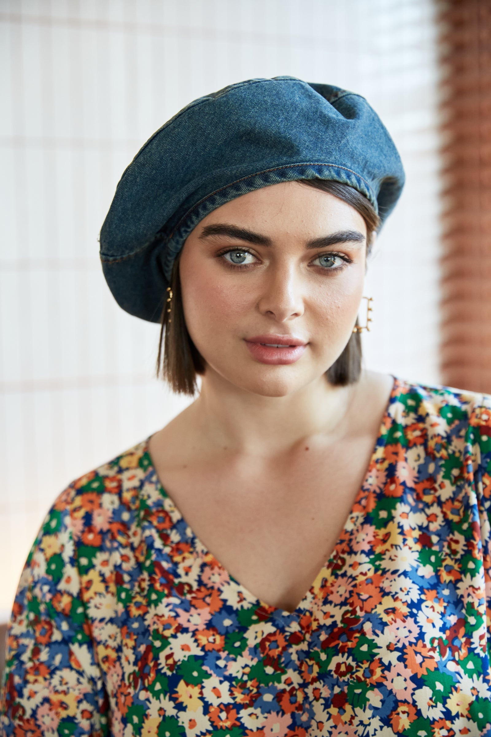 Urban Beret - Denim - Isle of Mine Hat
