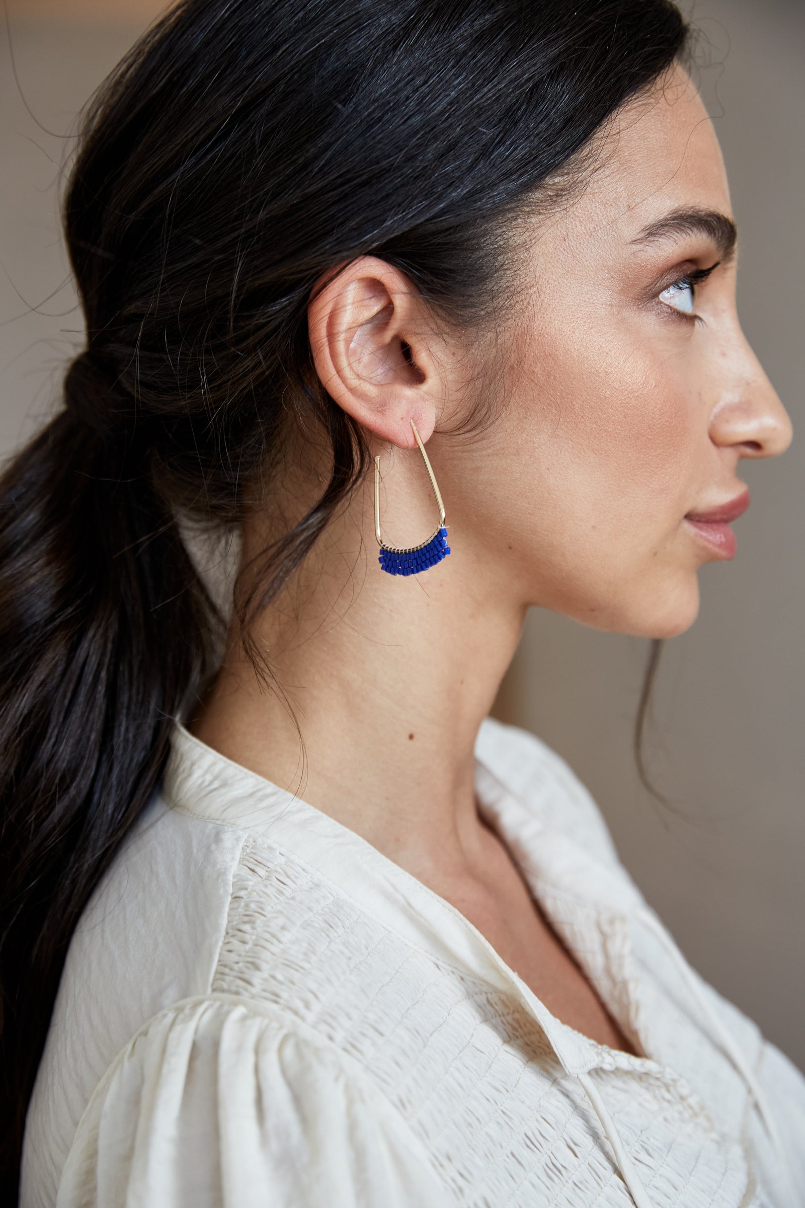 Cosmo Earring - Cobalt - Isle of Mine Earring