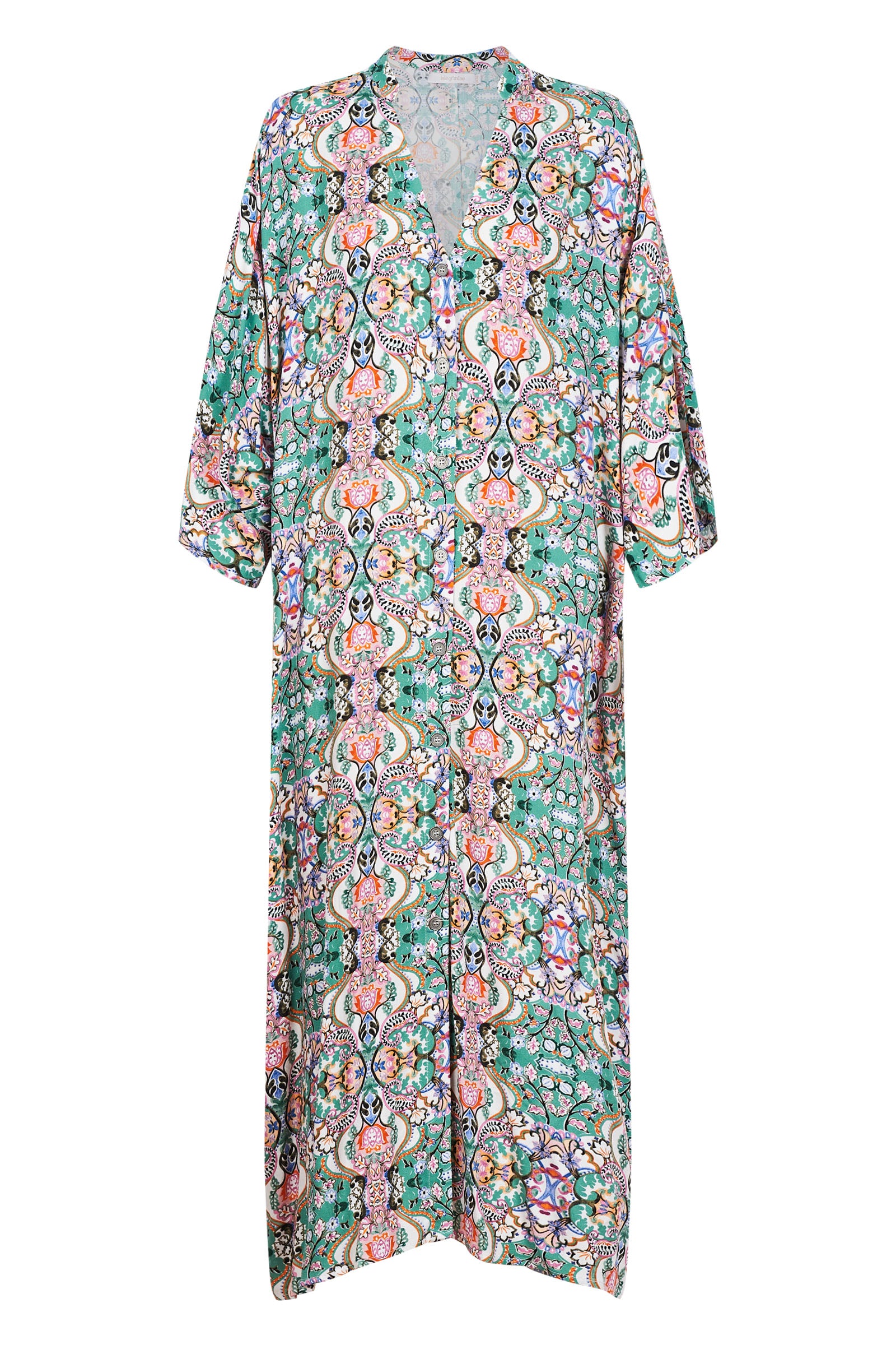 Esme Relaxed Dress - Lotus Fleuron