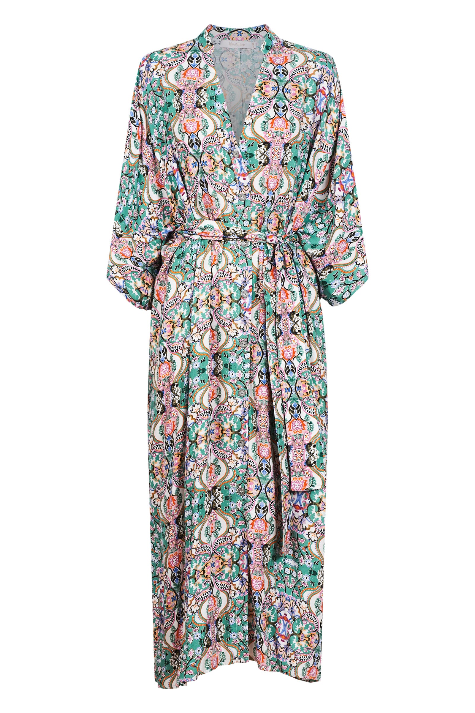 Esme Relaxed Dress - Lotus Fleuron