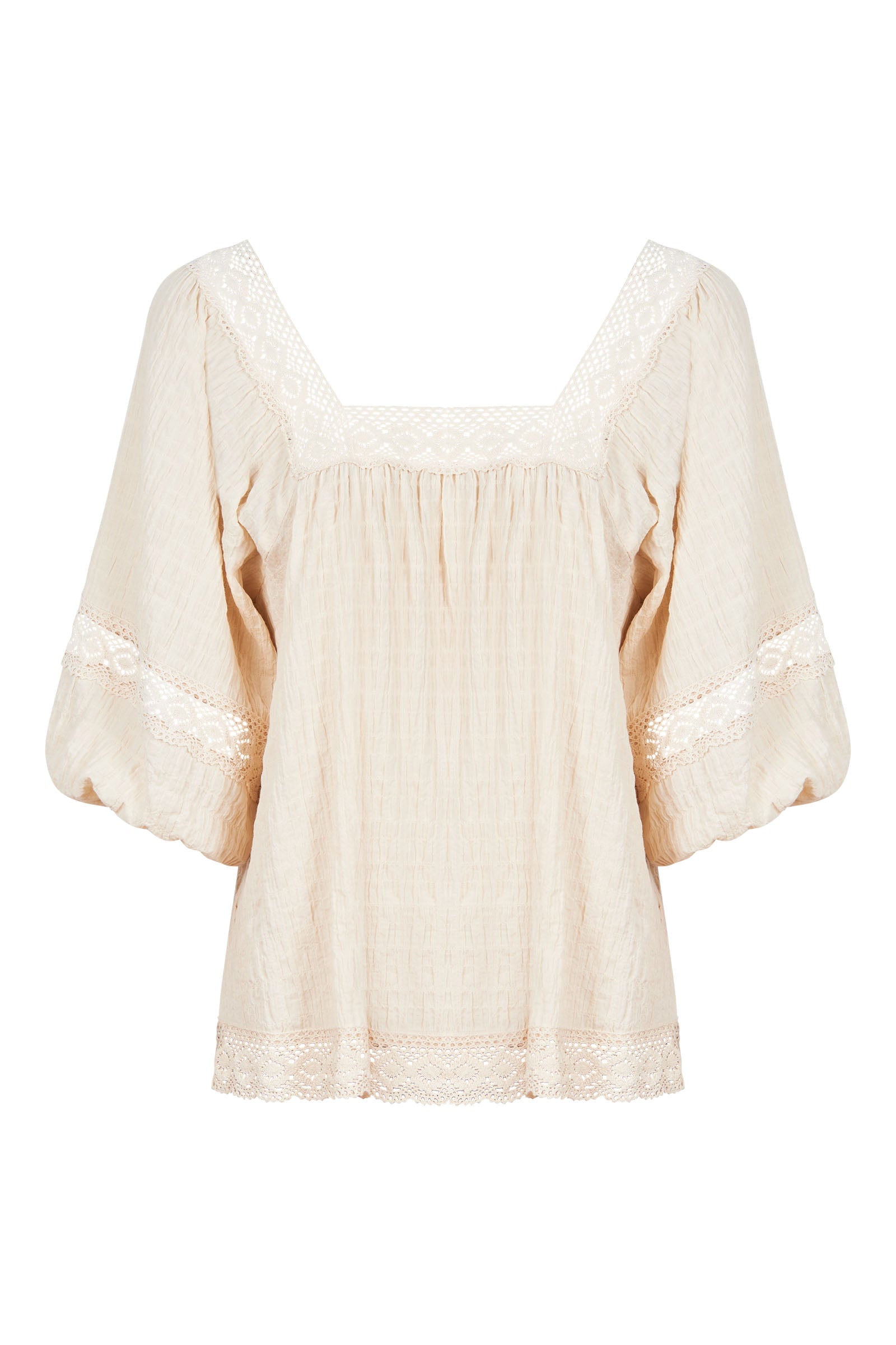 Fleur Top - Canvas - Isle of Mine Clothing - Top S/S
