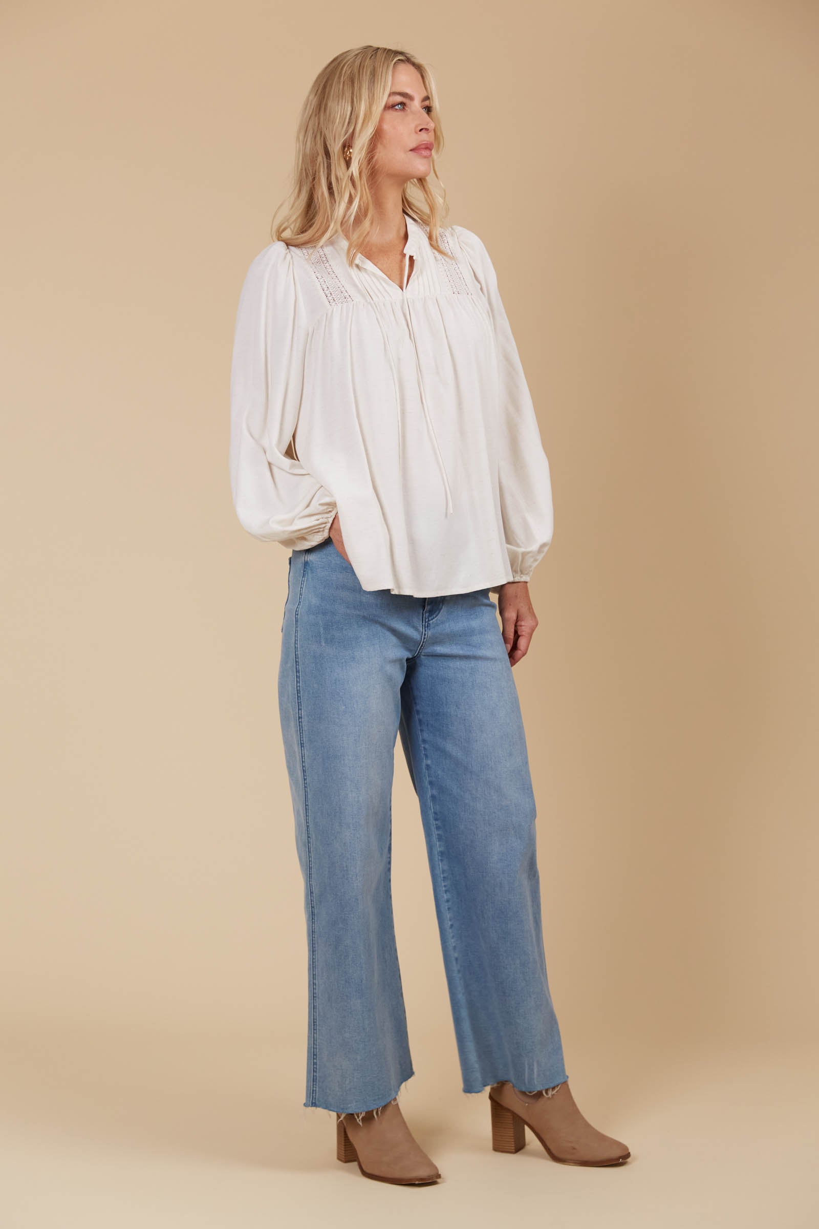 Aphrodite Blouse - Canvas