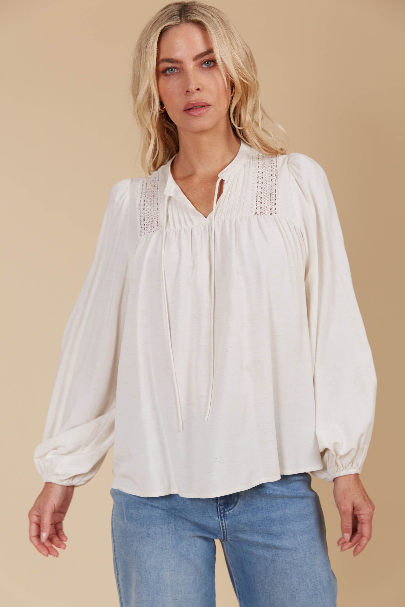 Aphrodite Blouse - Canvas