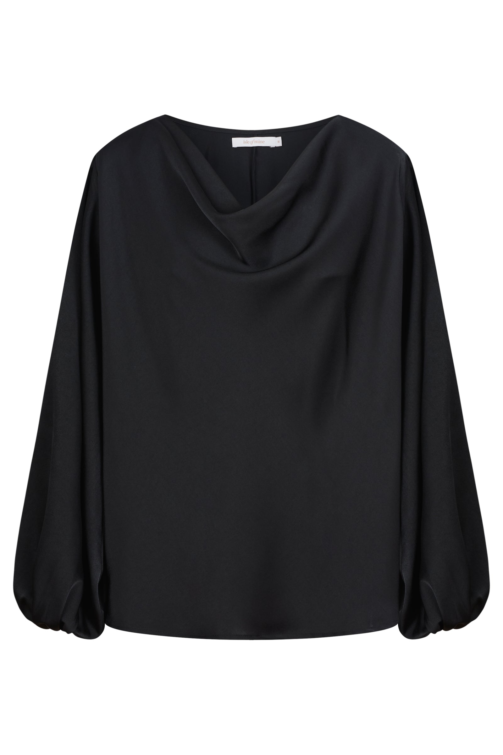 Maia Cowl Top - Onyx