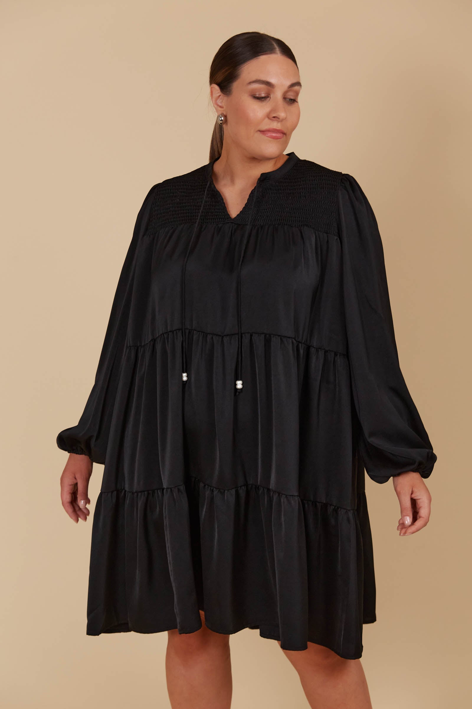 Maia Dress - Onyx