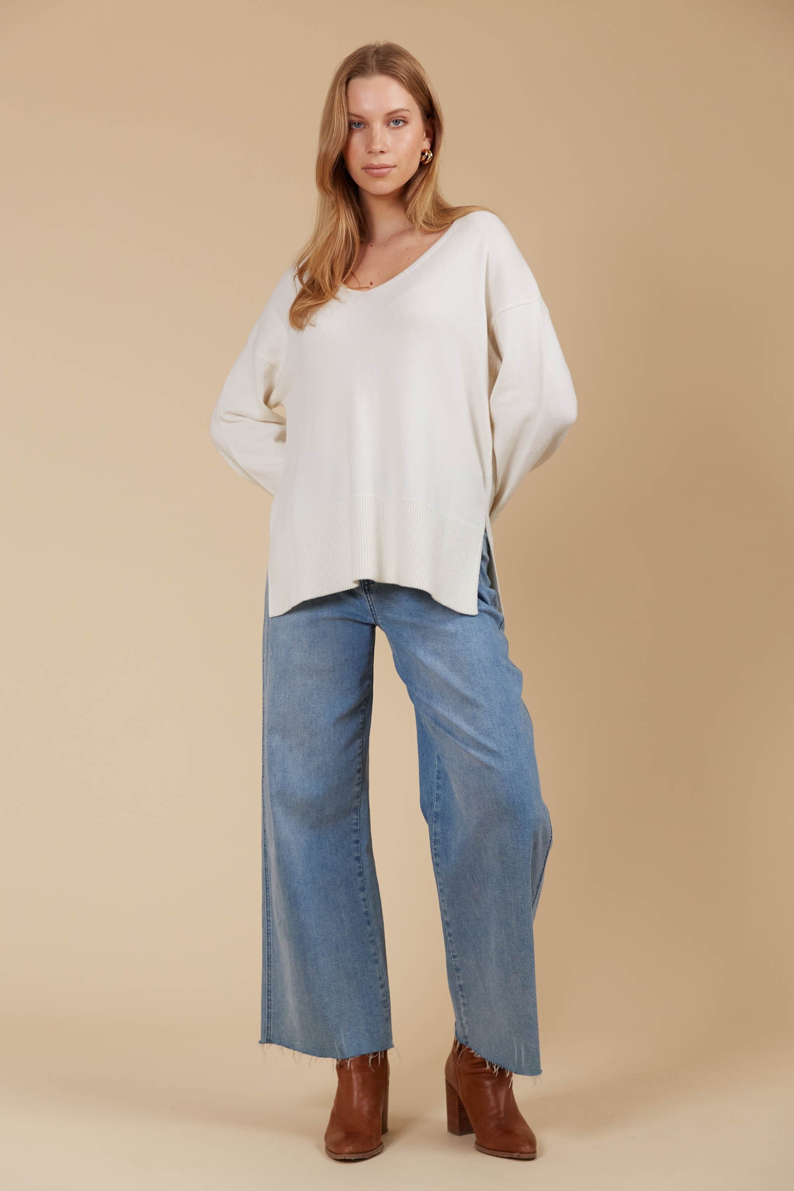 Selene Jumper - Ivory