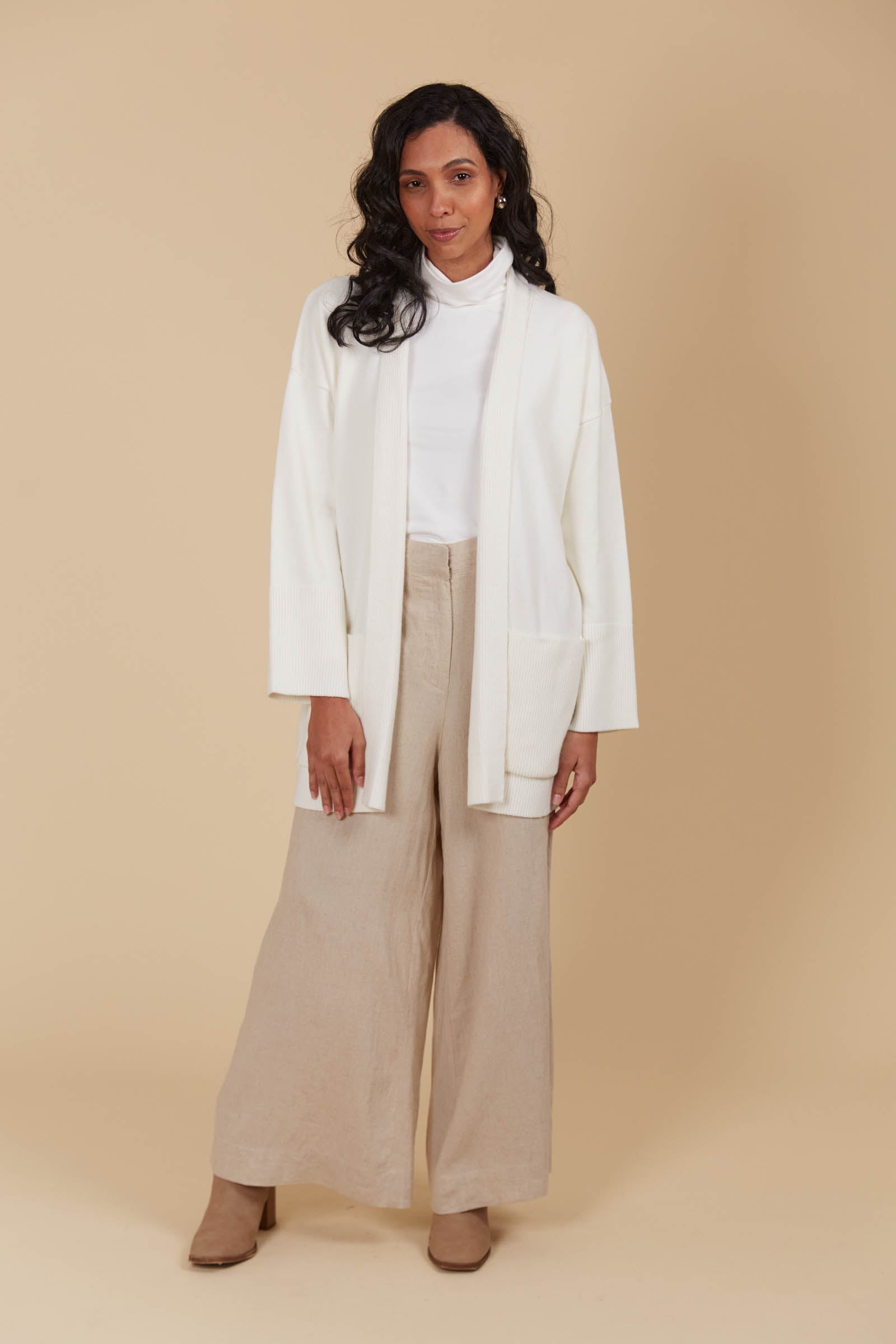 Selene Cardigan - Ivory