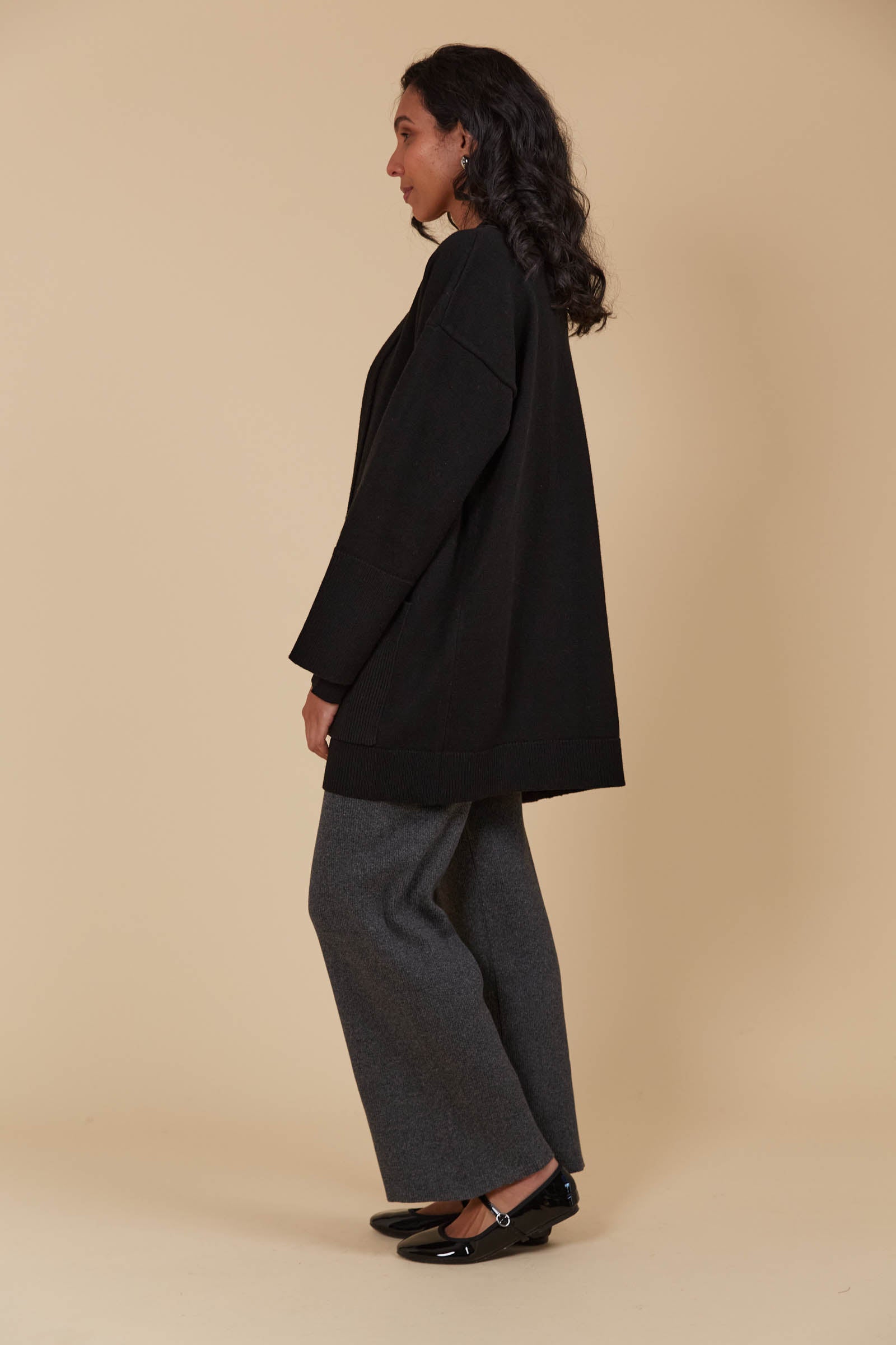Selene Cardigan - Onyx