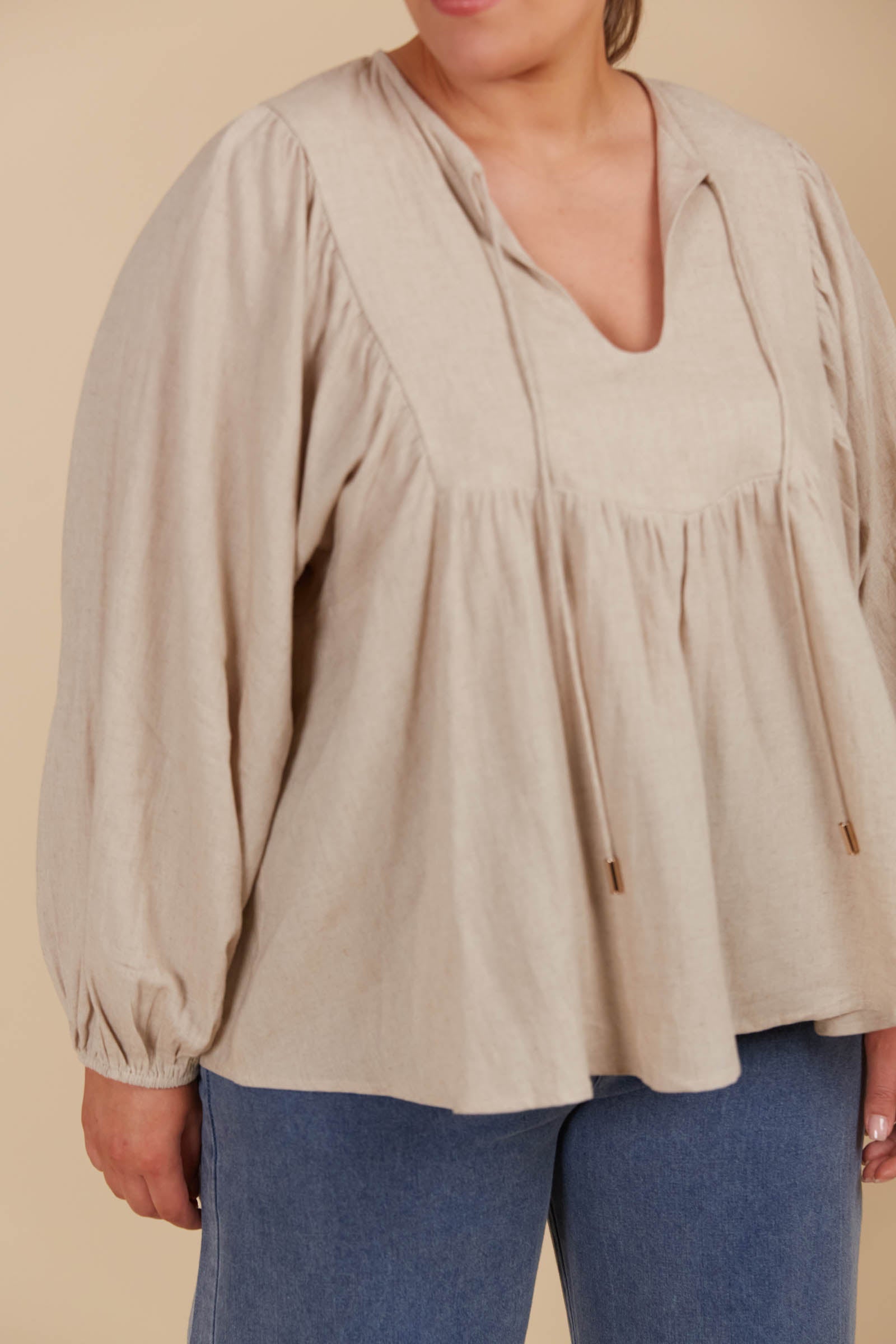 Venus Blouse - Canvas