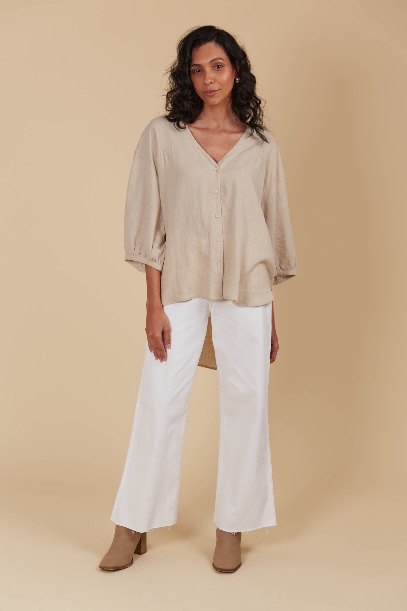 Venus Relaxed Top - Canvas