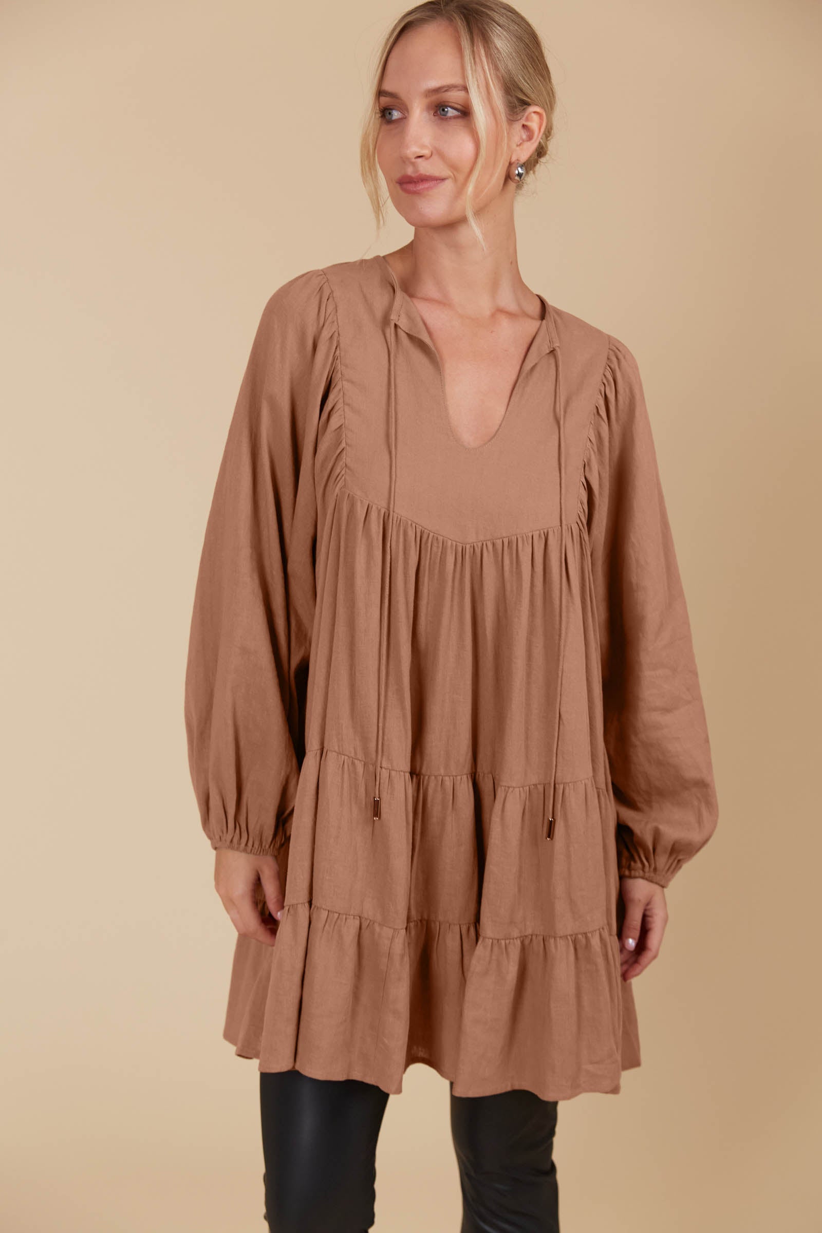 Venus Dress - Toffee