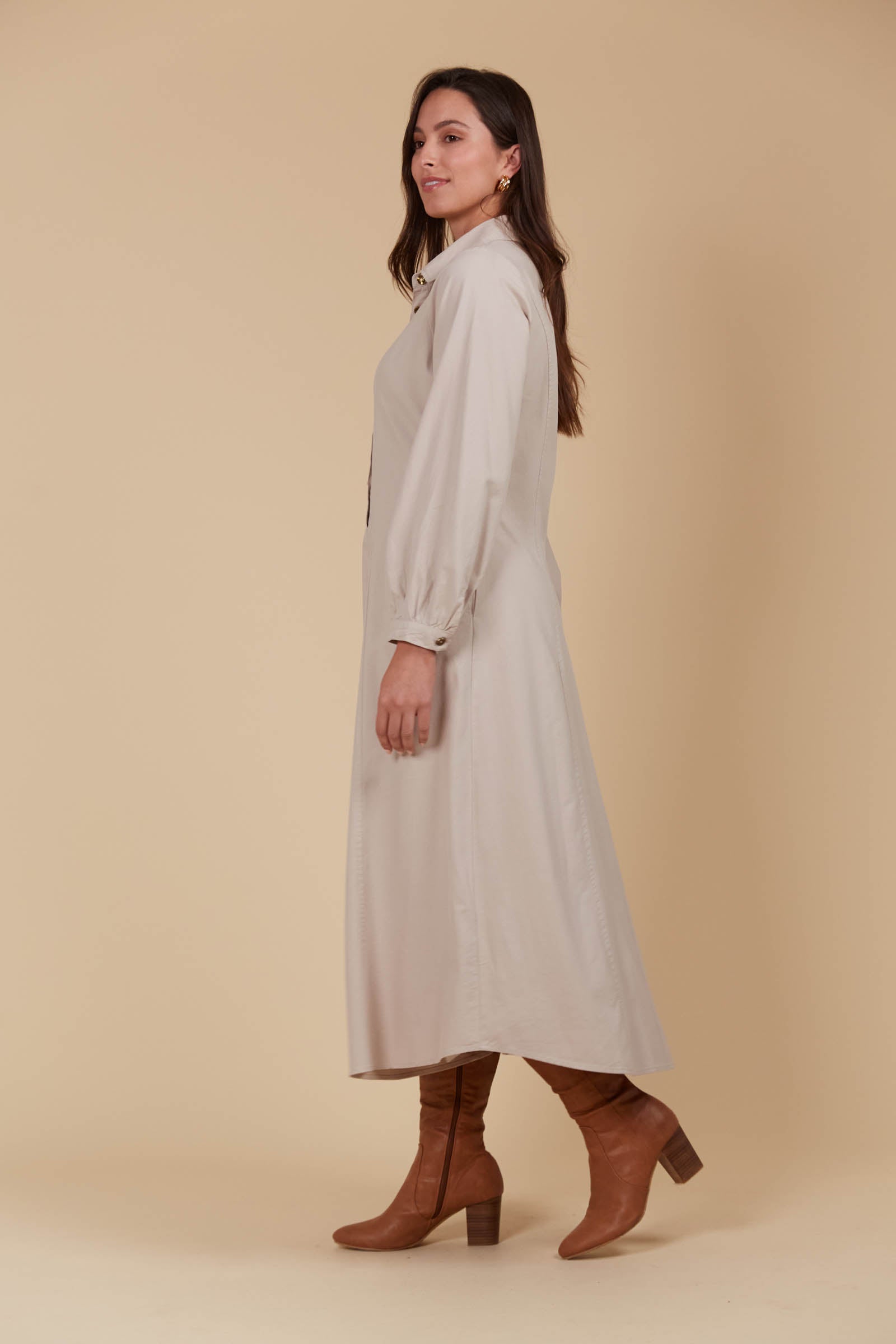 Freya Dress - Canvas