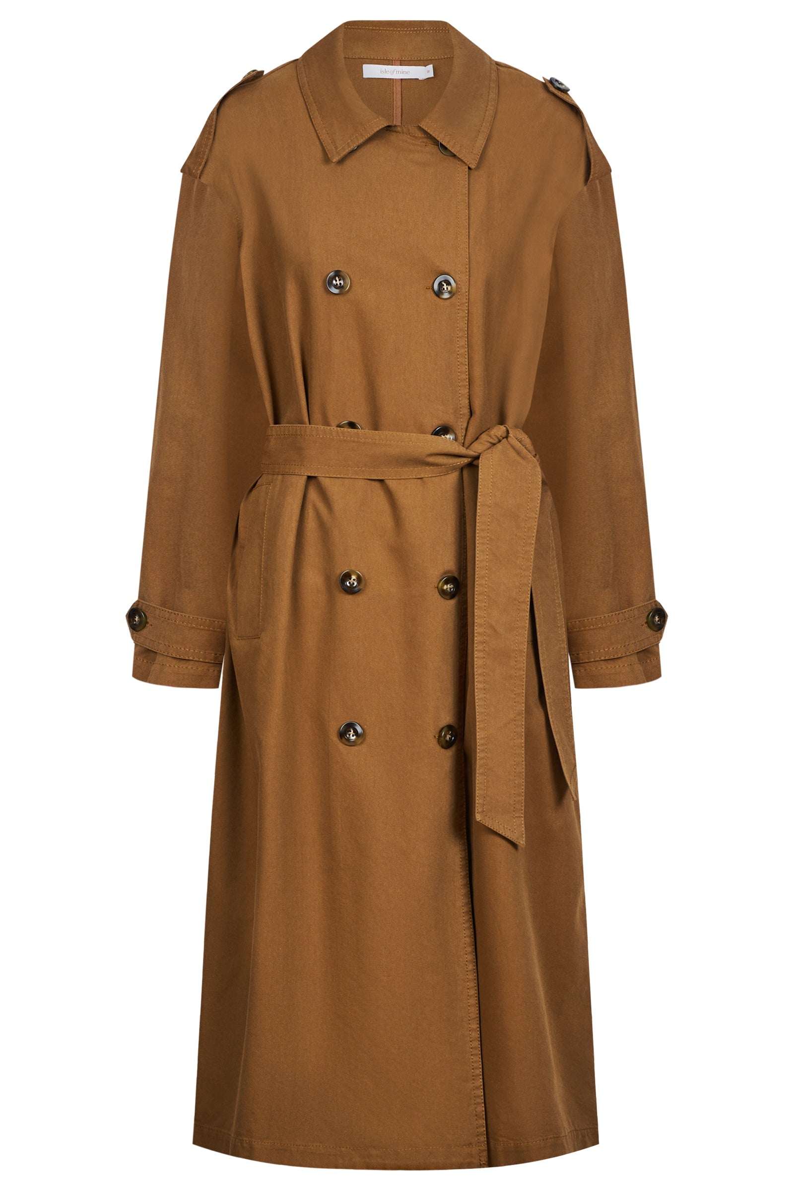 Freya Trench Coat - Toffee