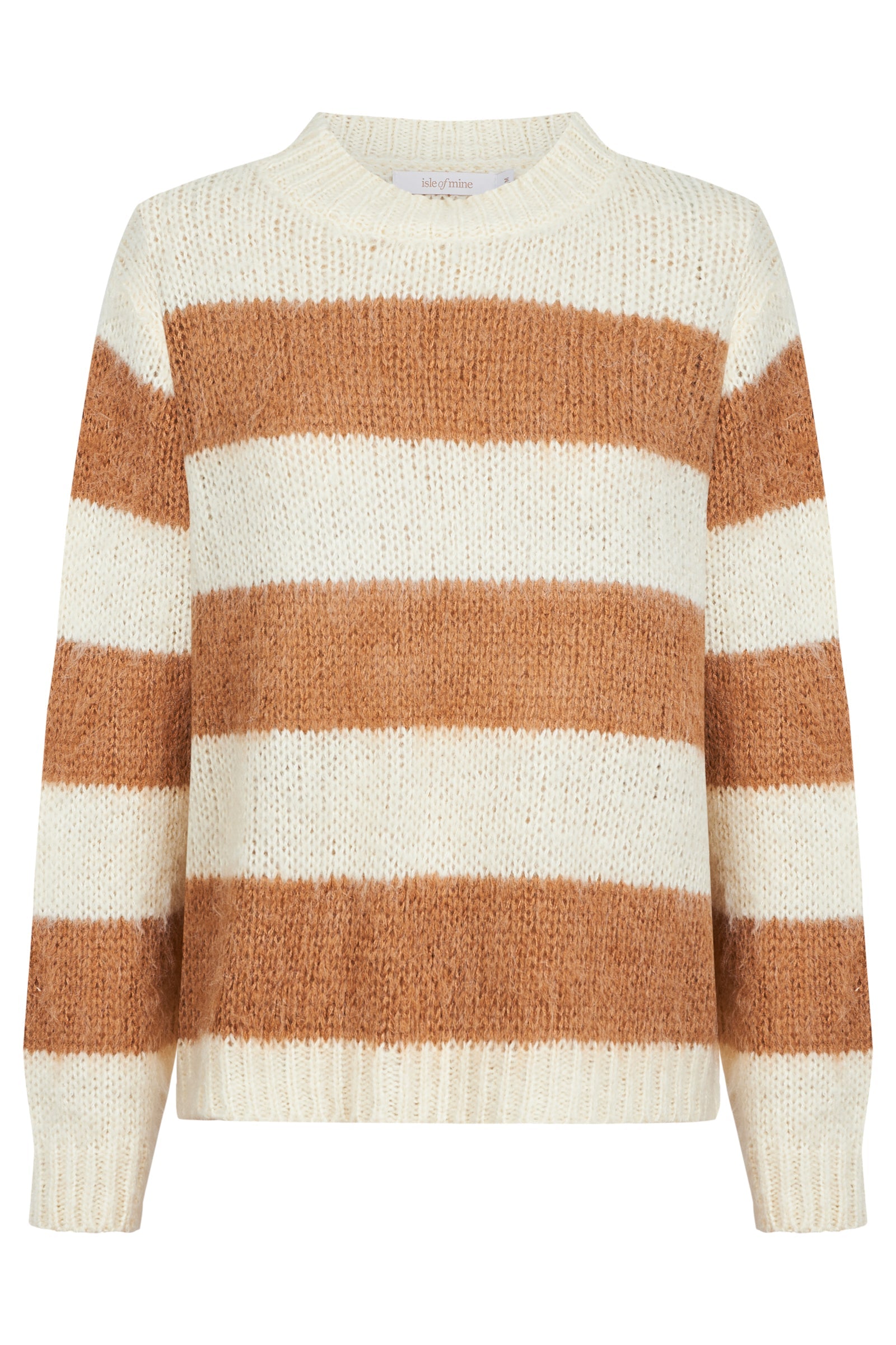 Pallas Stripe Jumper - Toffee