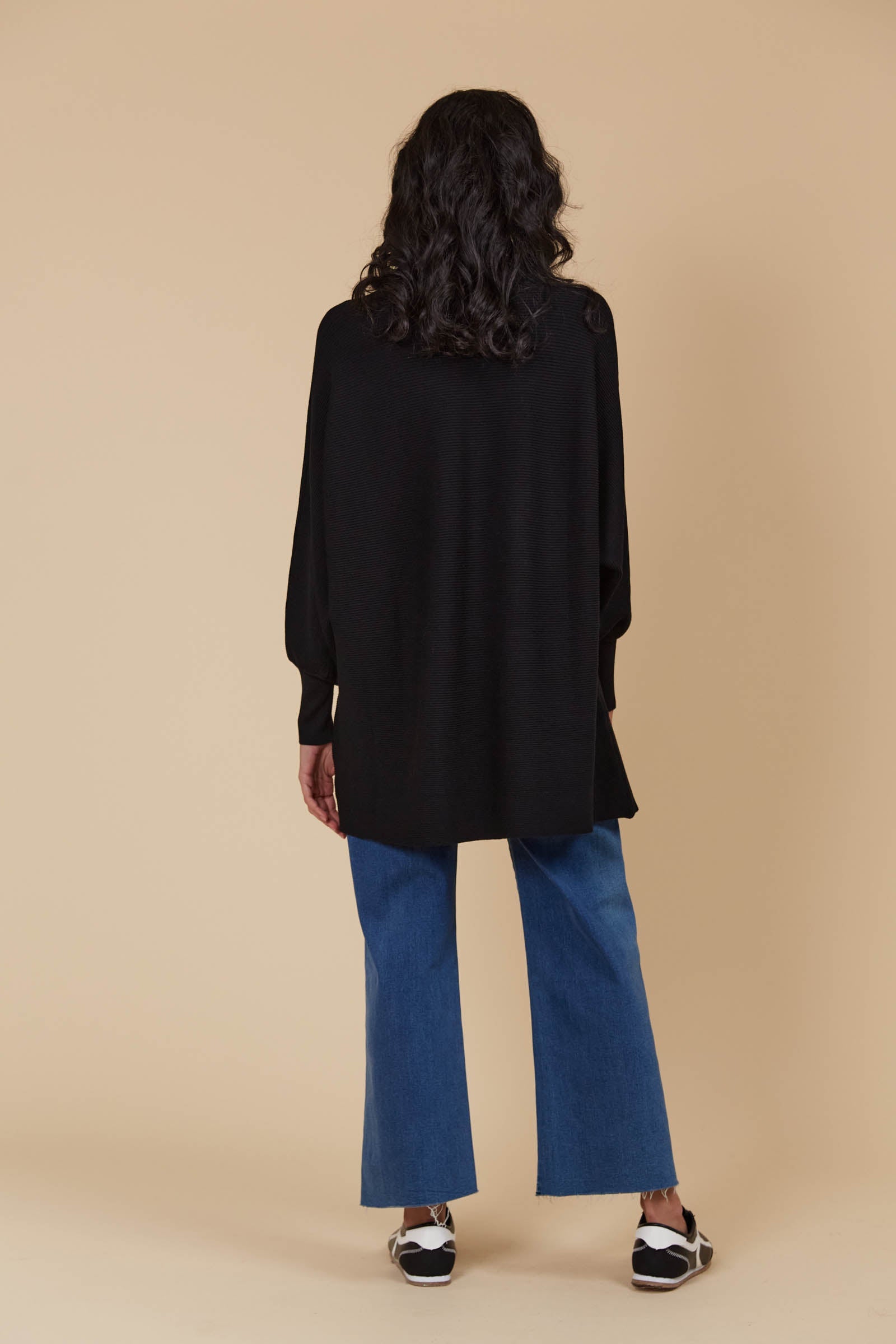 Juno Relaxed Jumper - Onyx