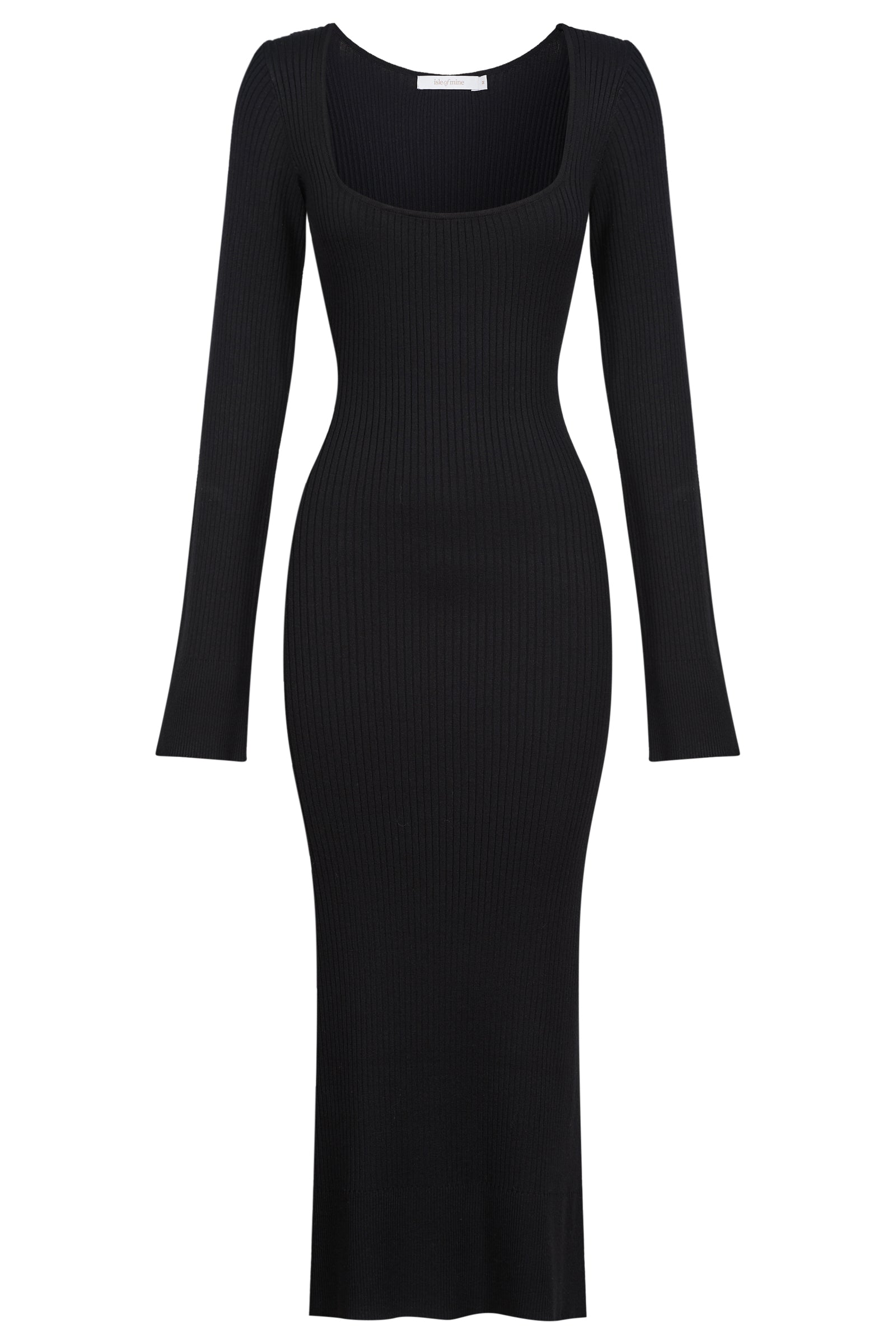 Juno Knit Dress - Onyx