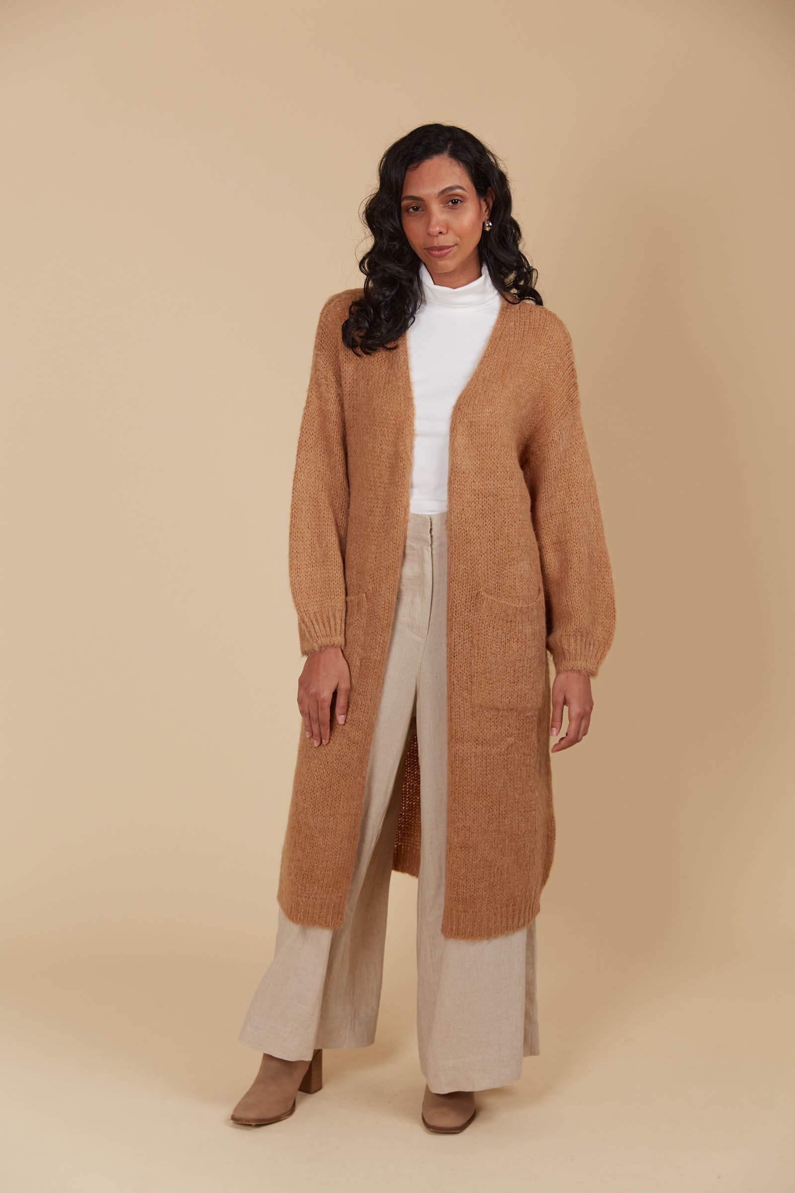 Pallas Cardigan - Toffee