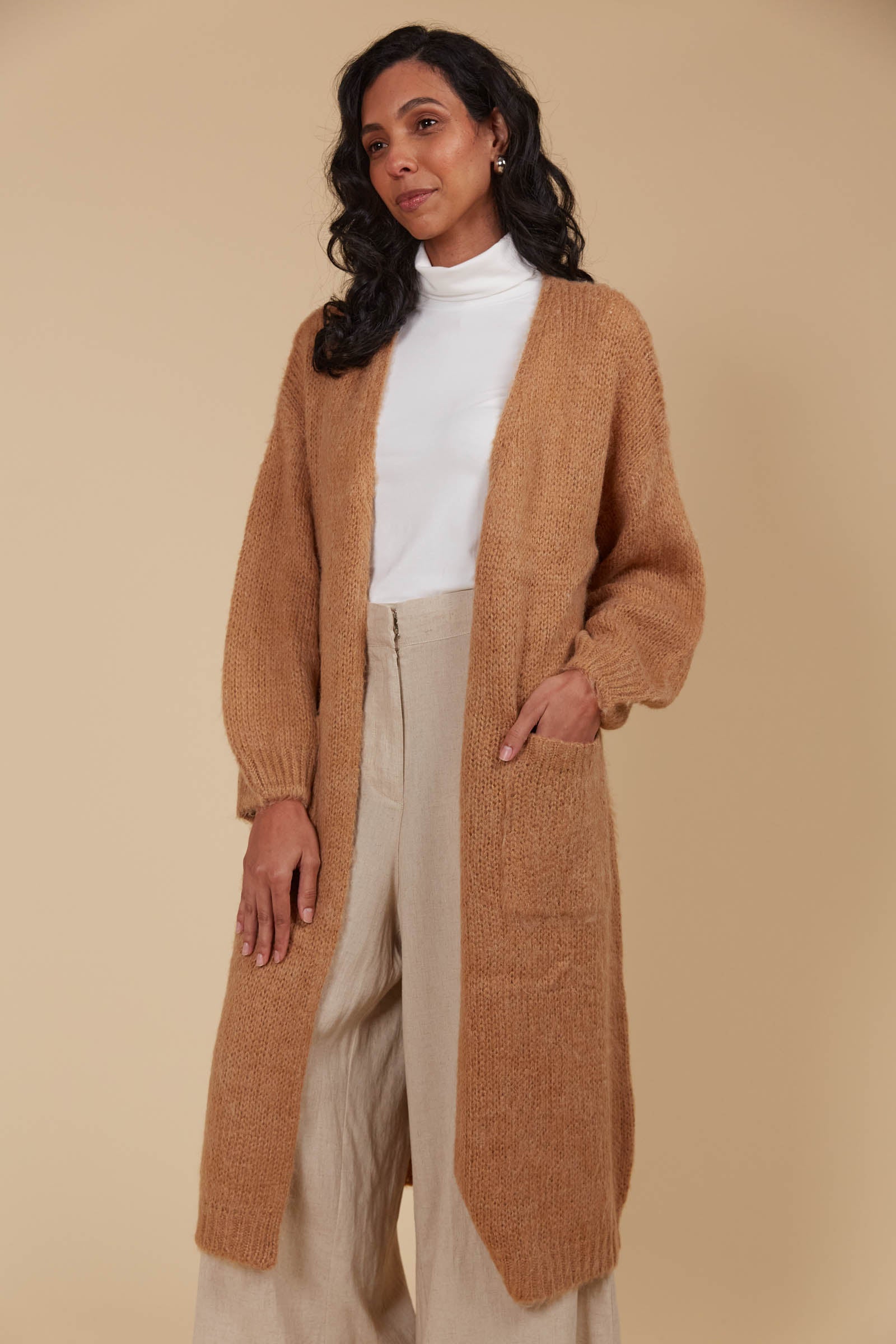 Pallas Cardigan - Toffee