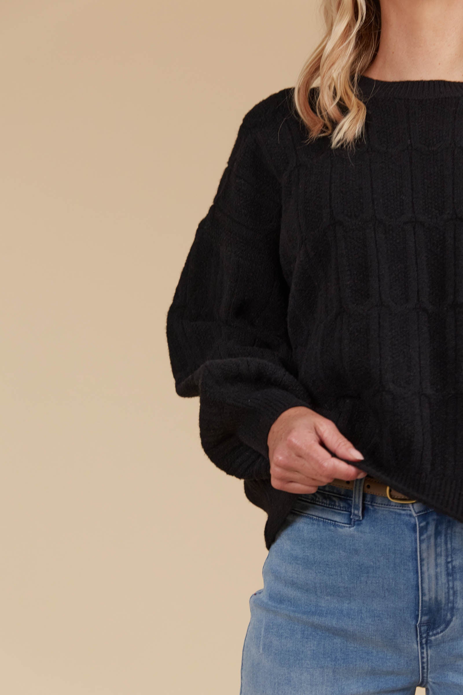 Hera Jumper - Onyx