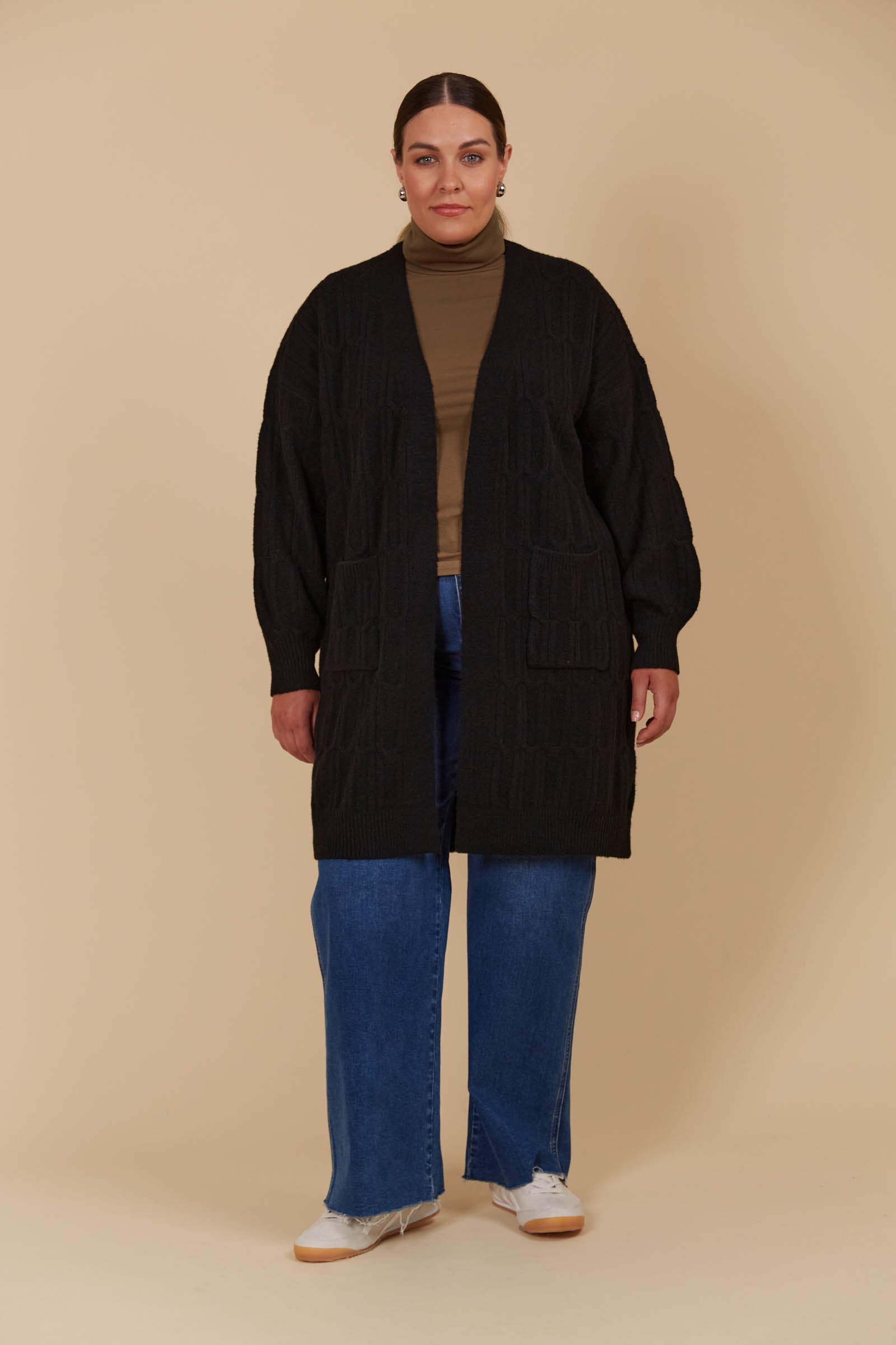 Hera Cardigan - Onyx