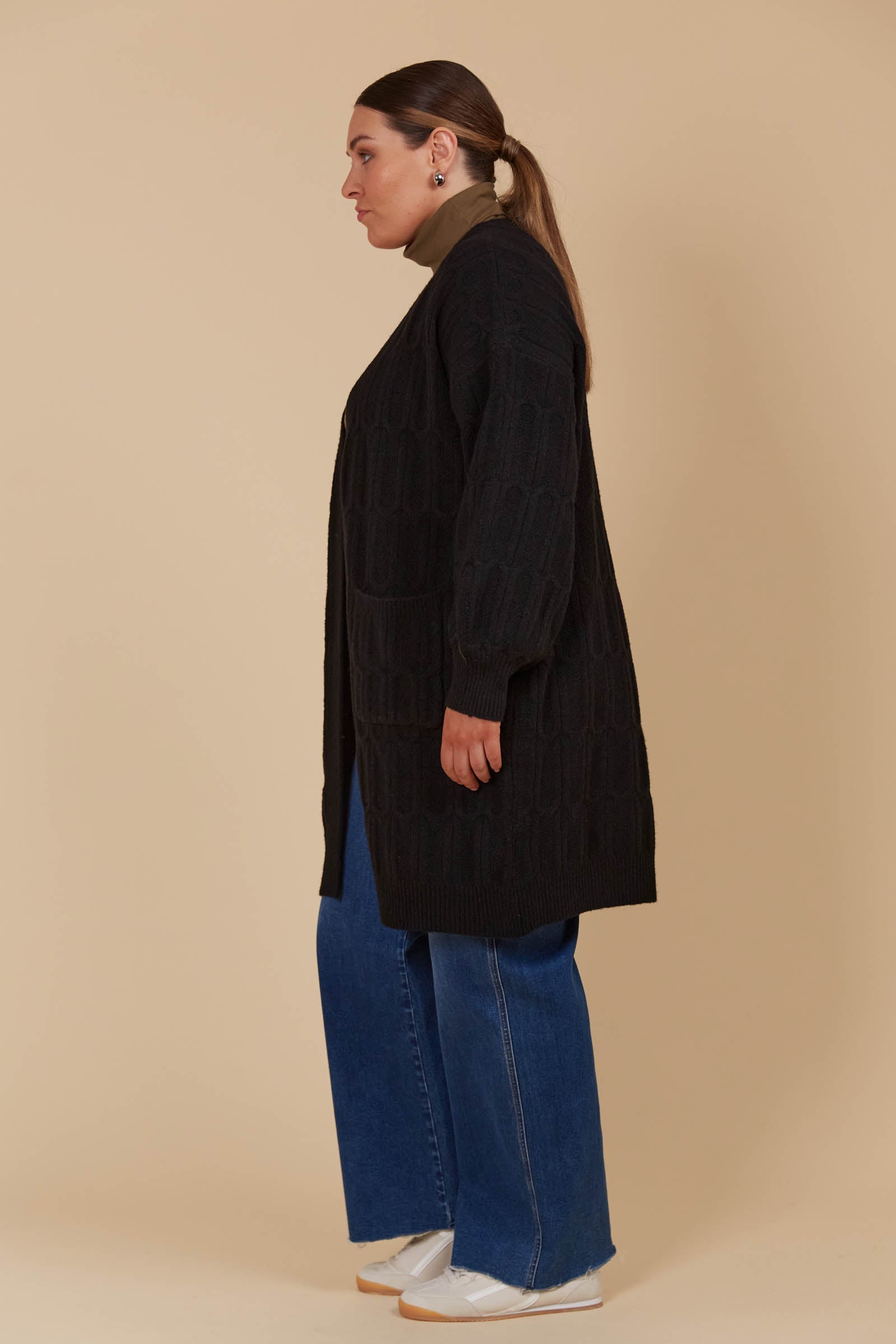 Hera Cardigan - Onyx