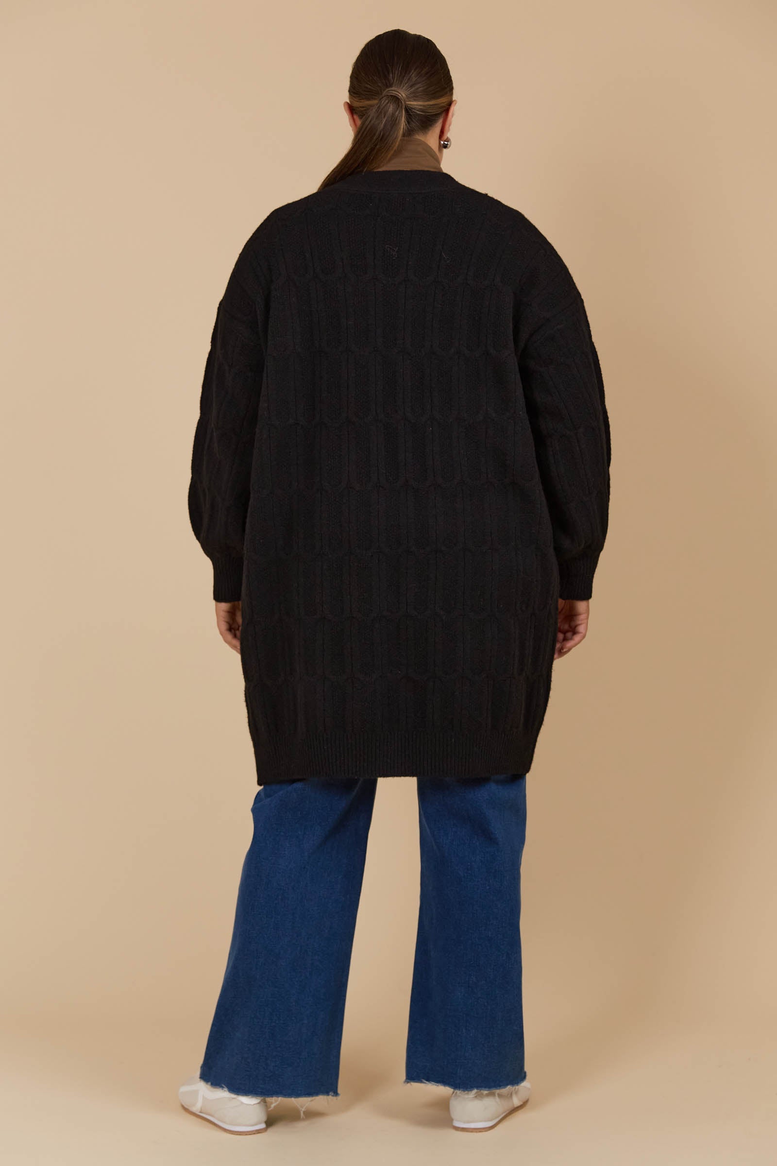 Hera Cardigan - Onyx