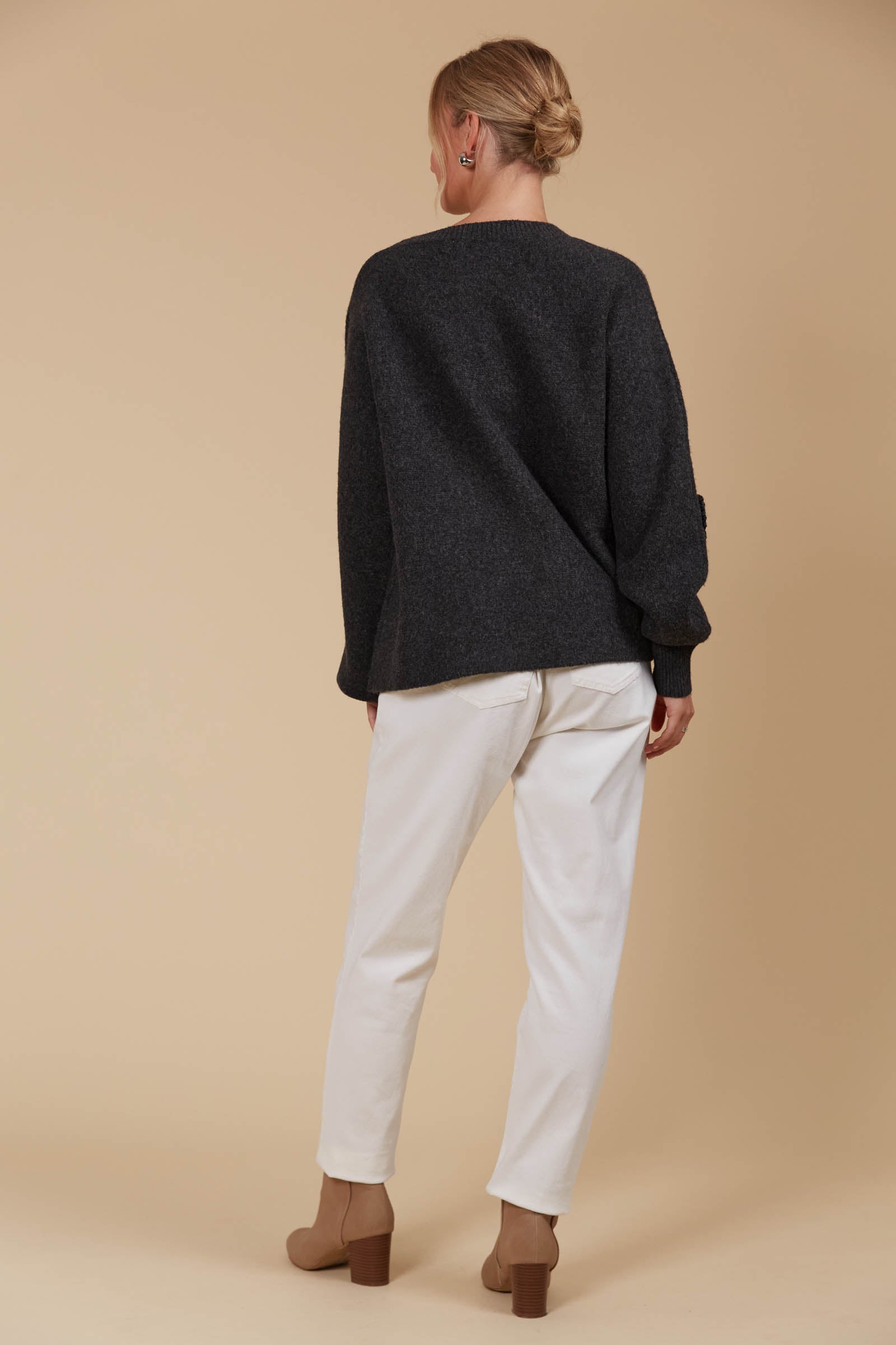Miru Flower Jumper - Ash