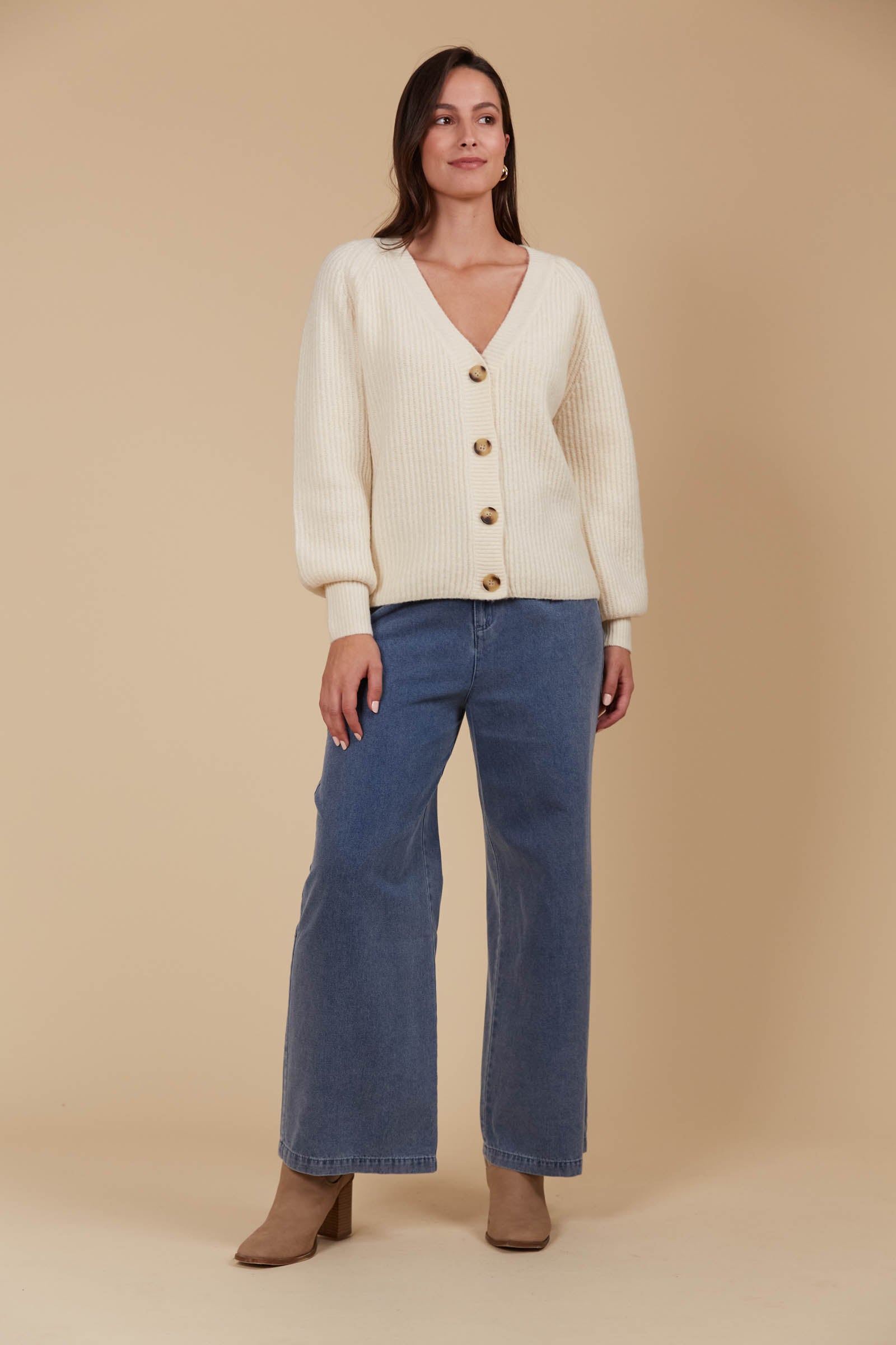 Miru Cardigan - Canvas
