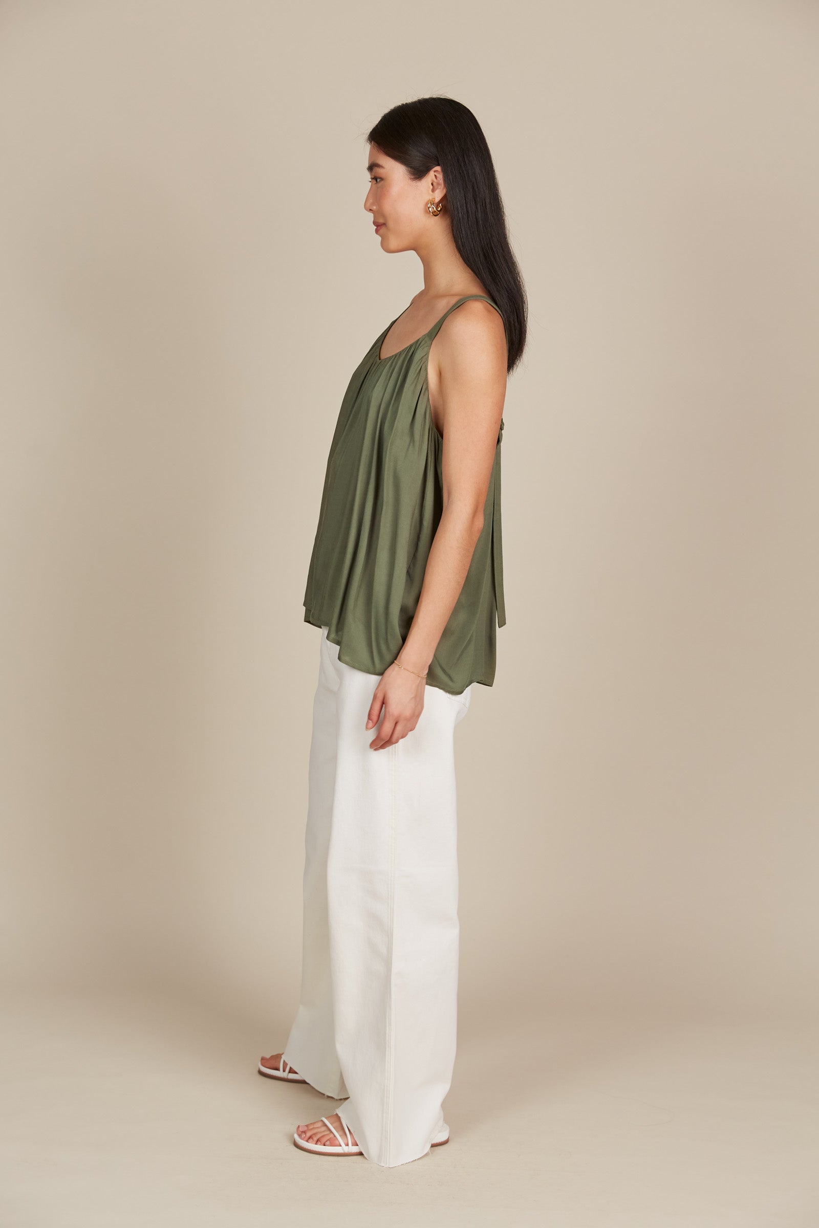 Esme Tank - Olive