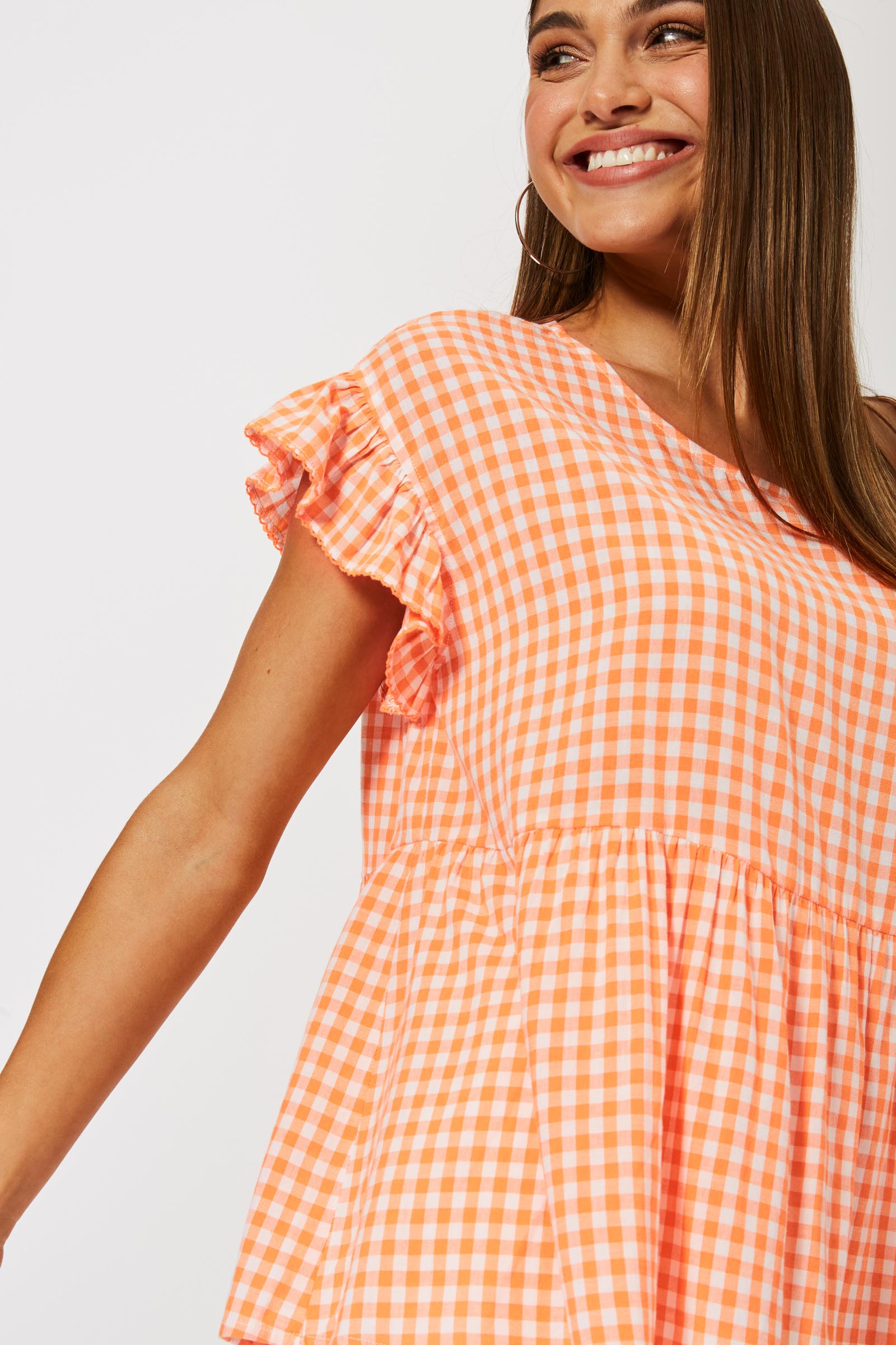 Rio Frill Top - Mango - The Haven Co